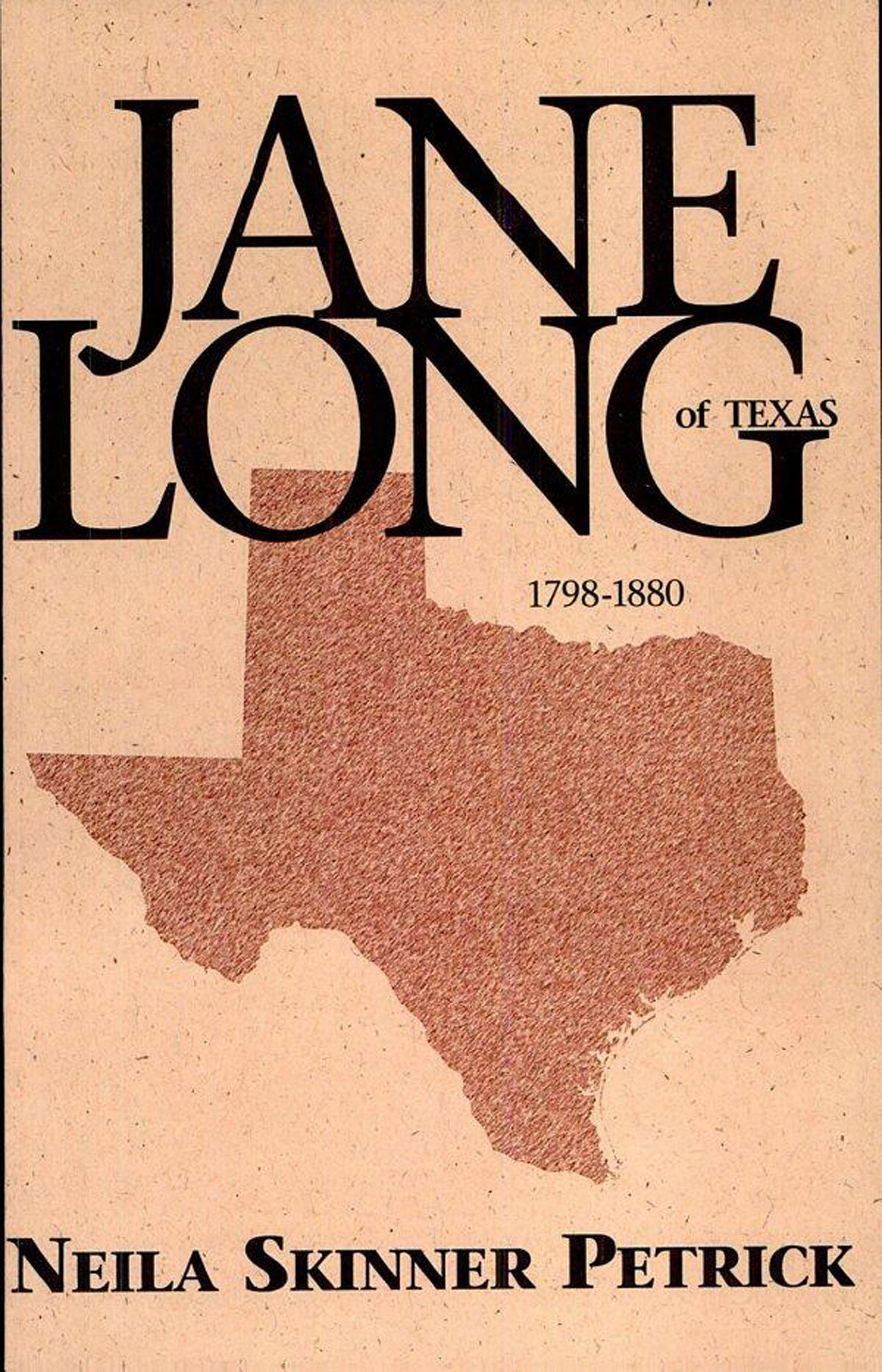 This image is the cover for the book Jane Long of Texas