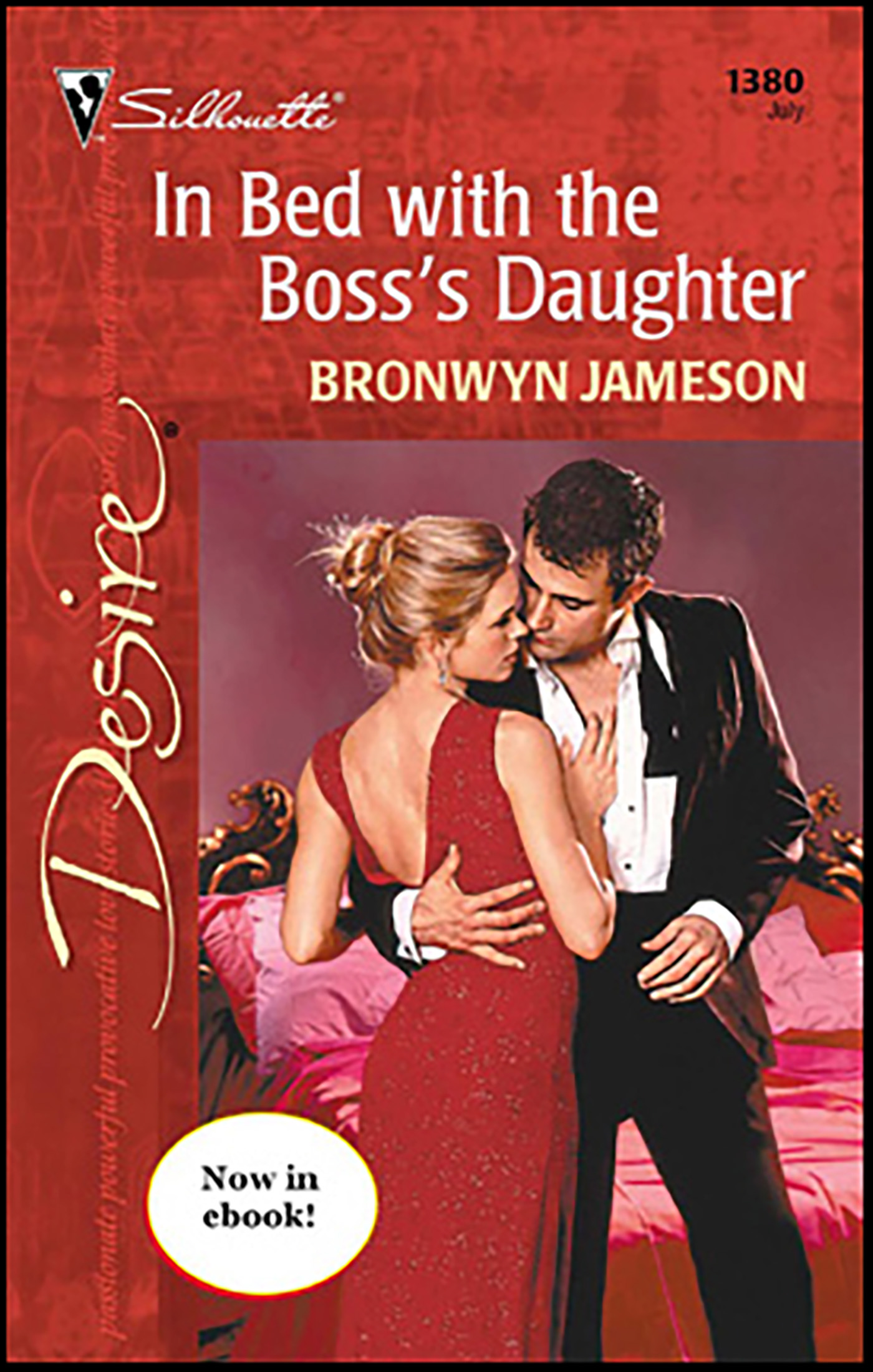 This image is the cover for the book In Bed with the Boss's Daughter