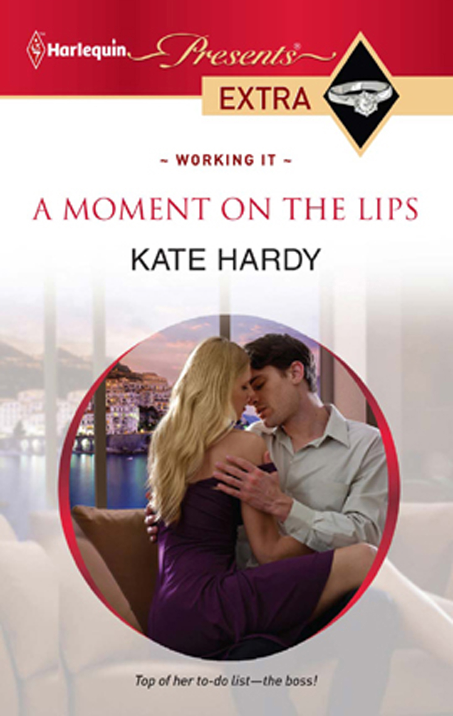 This image is the cover for the book Moment on the Lips