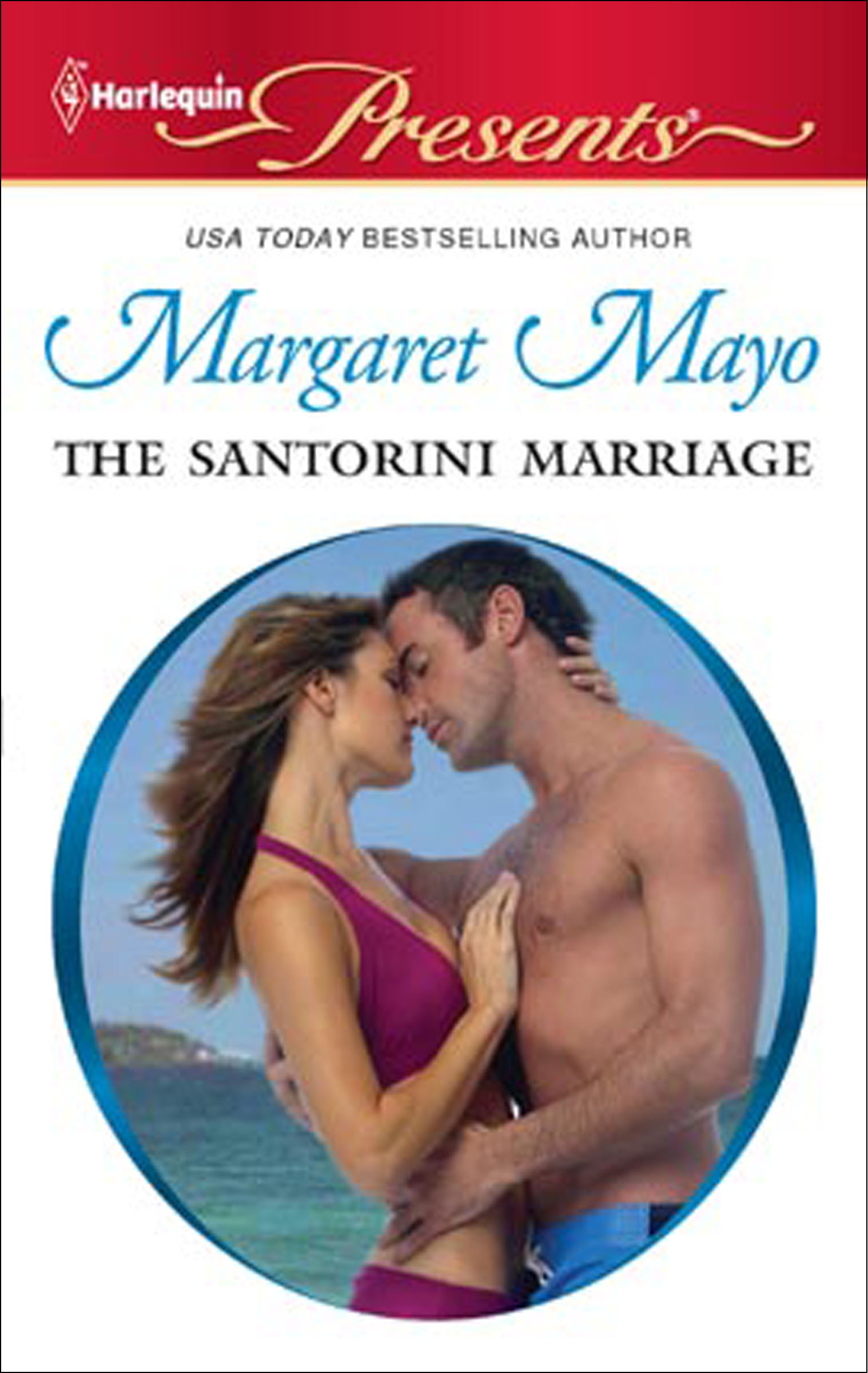 This image is the cover for the book Santorini Marriage