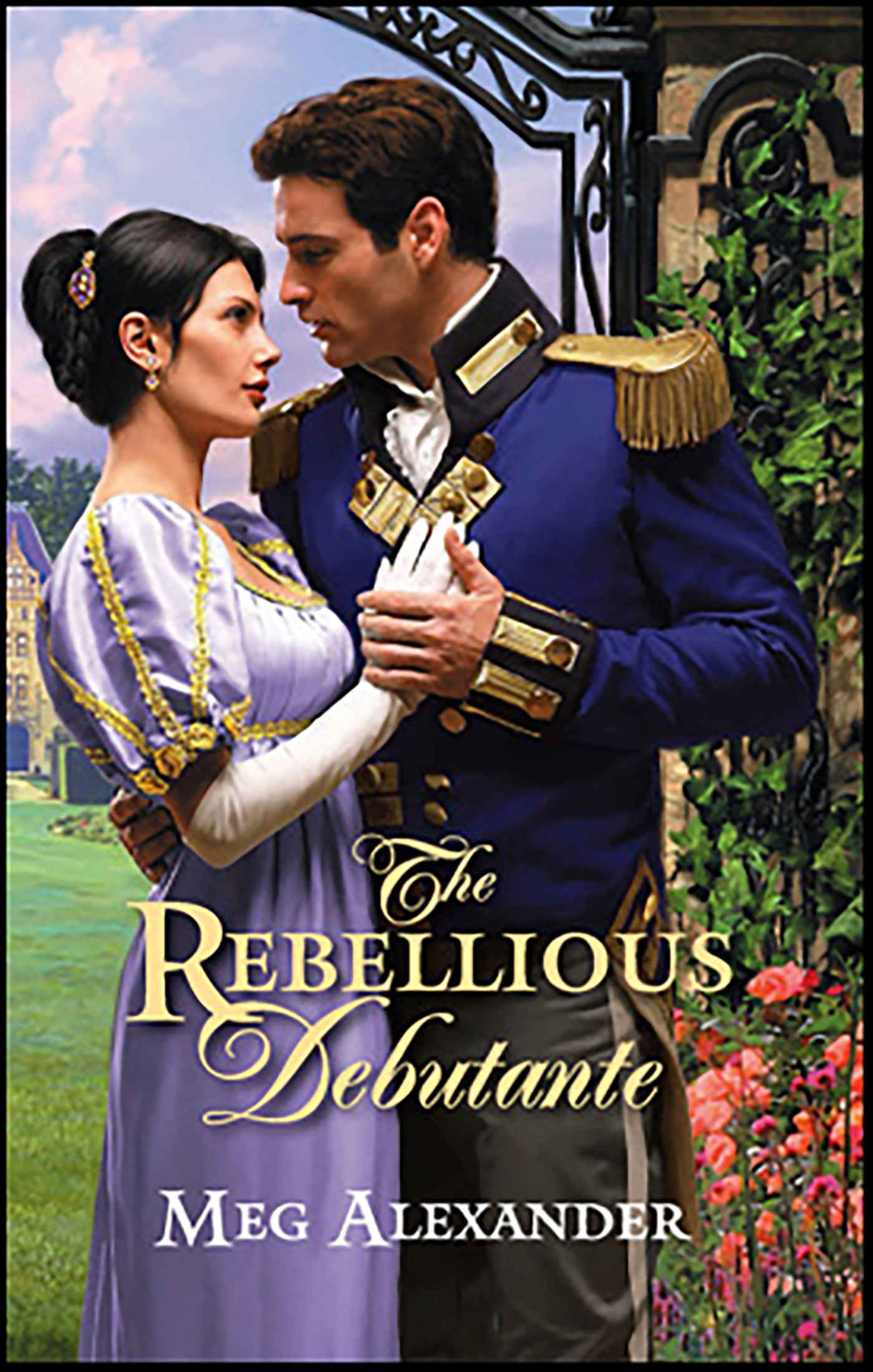 This image is the cover for the book Rebellious Debutante