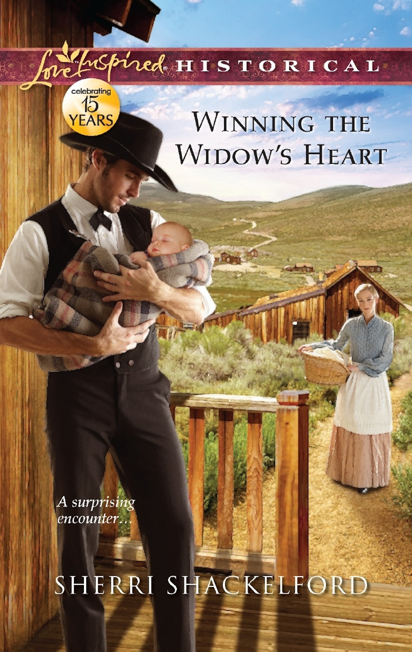 This image is the cover for the book Winning the Widow's Heart, Prairie Courtships