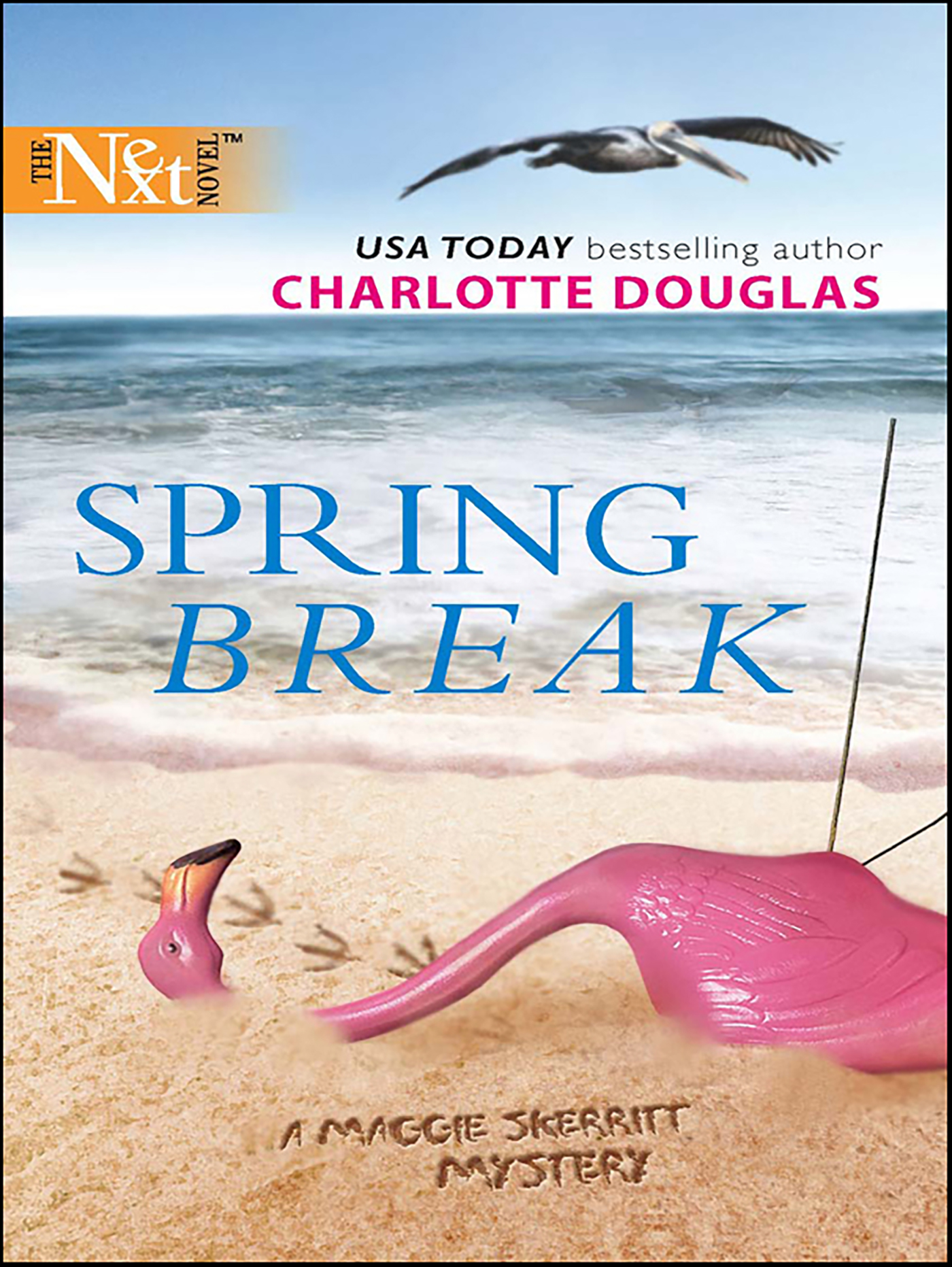 This image is the cover for the book Spring Break, The Maggie Skerritt Mysteries