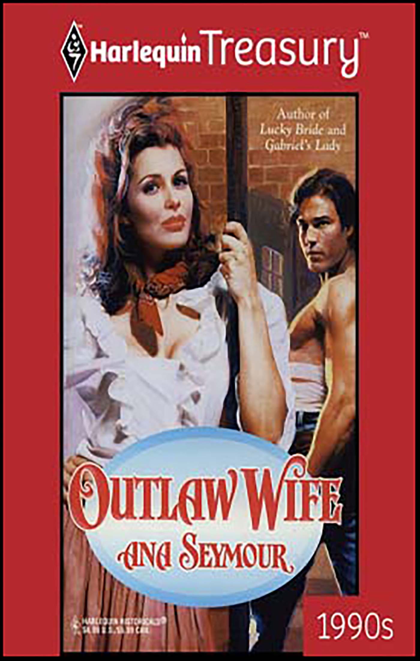 This image is the cover for the book Outlaw Wife