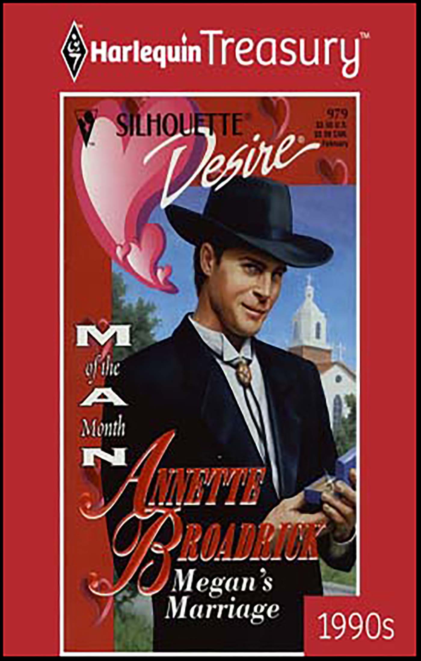 This image is the cover for the book Megan's Marriage, Man of the Month