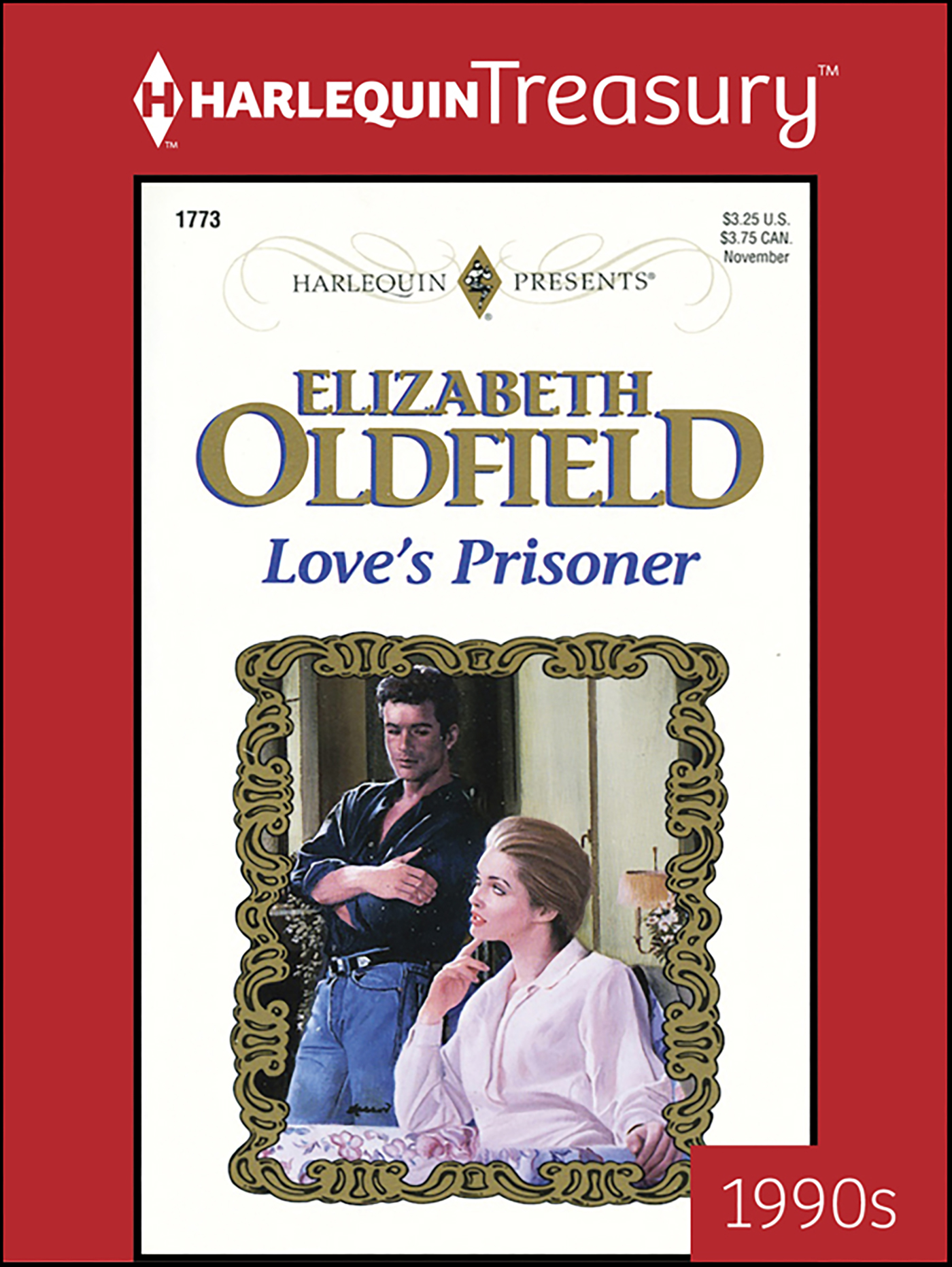 This image is the cover for the book Love's Prisoner