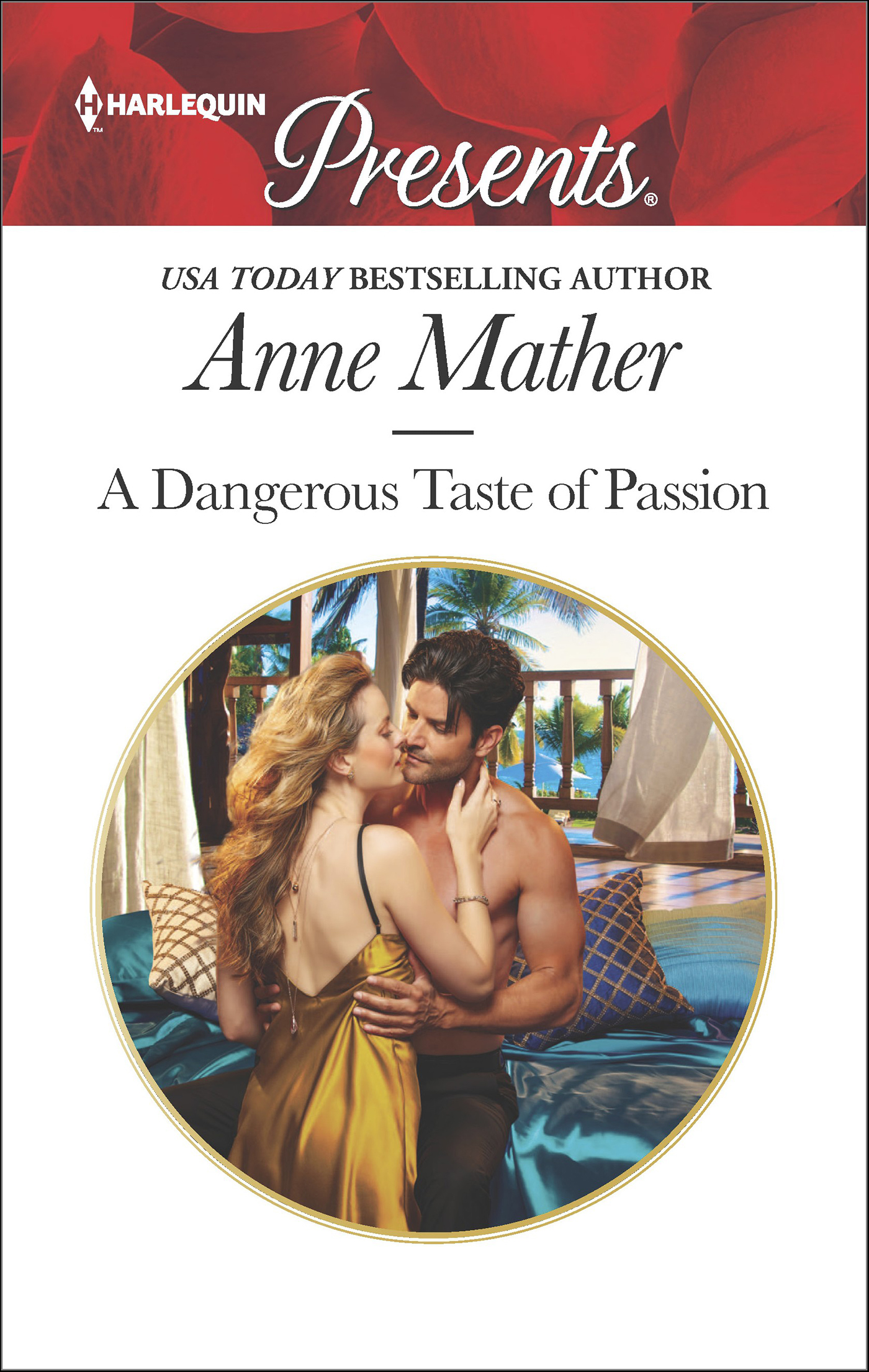 This image is the cover for the book Dangerous Taste of Passion