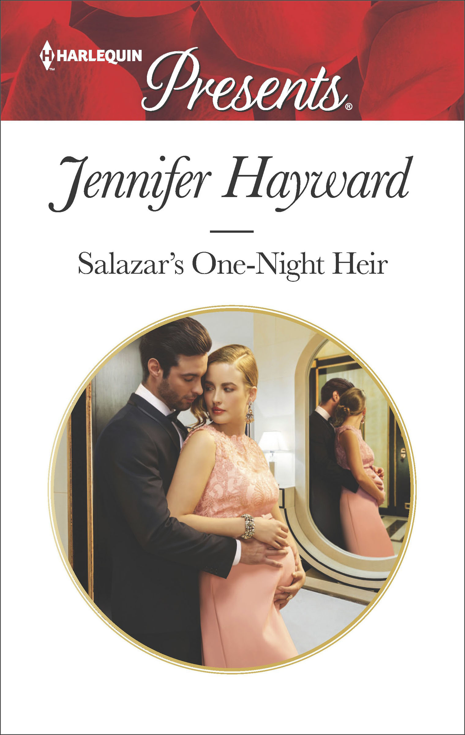 This image is the cover for the book Salazar's One-Night Heir, The Secret Billionaires