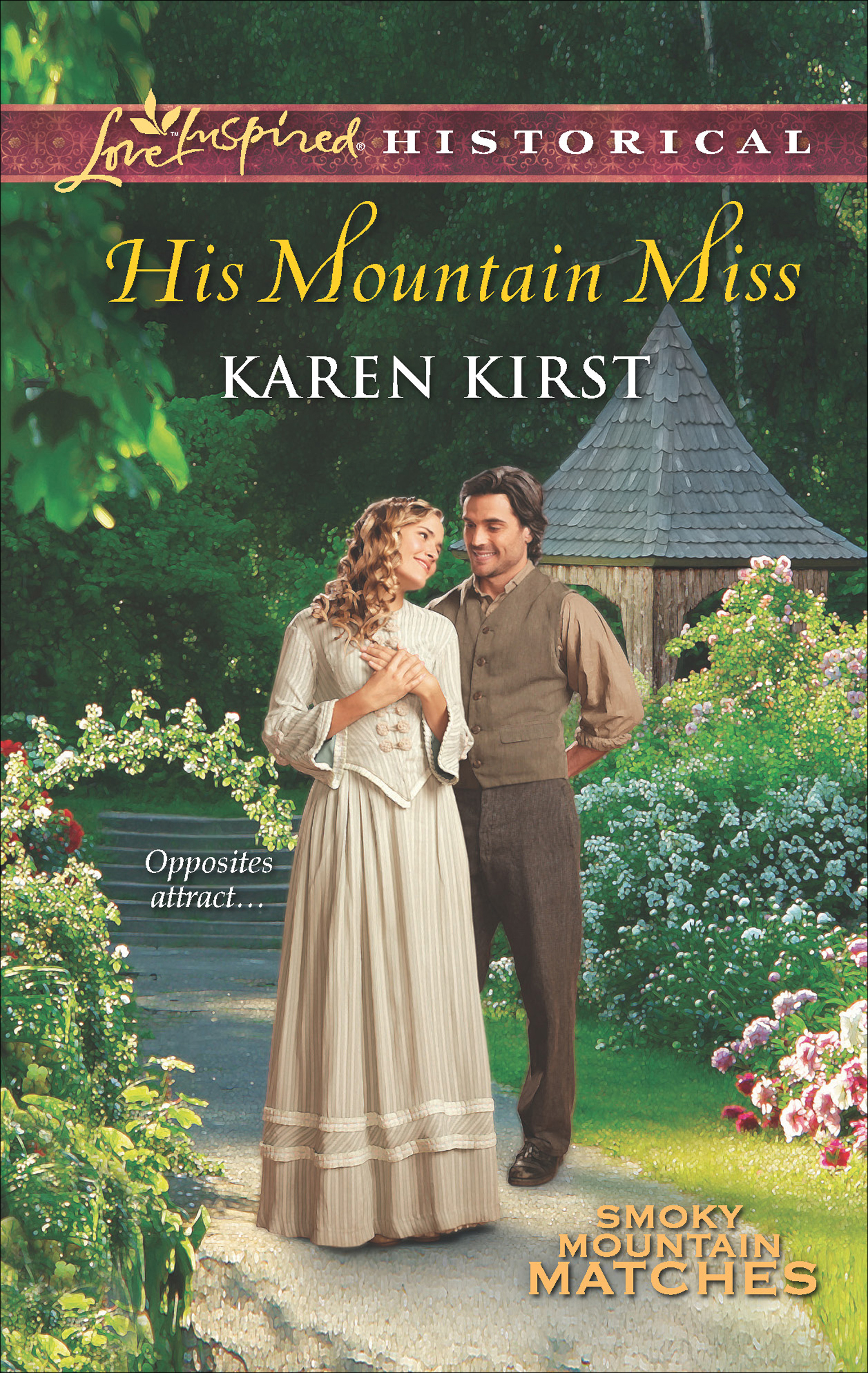 This image is the cover for the book His Mountain Miss, Smoky Mountain Matches