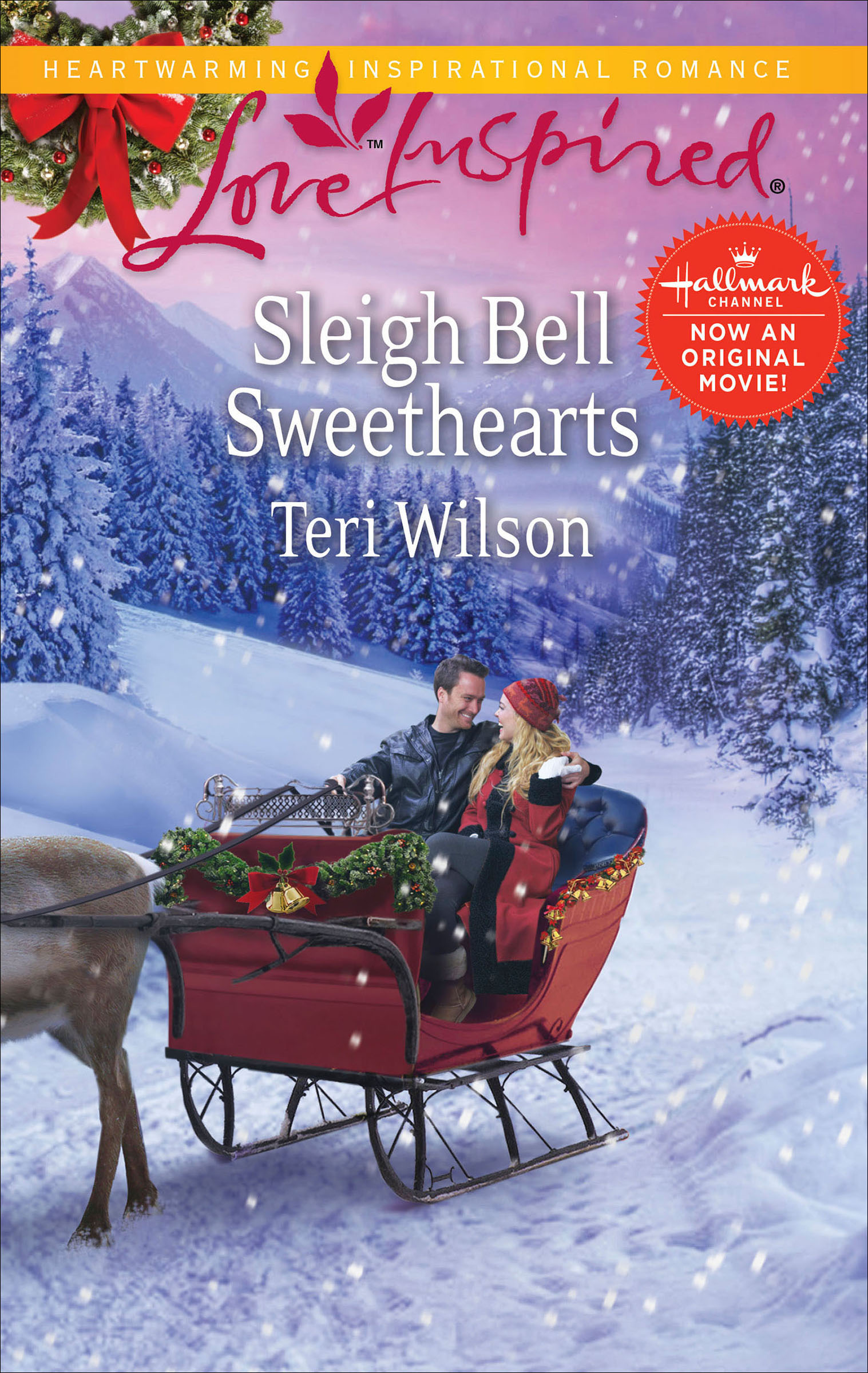 This image is the cover for the book Sleigh Bell Sweethearts