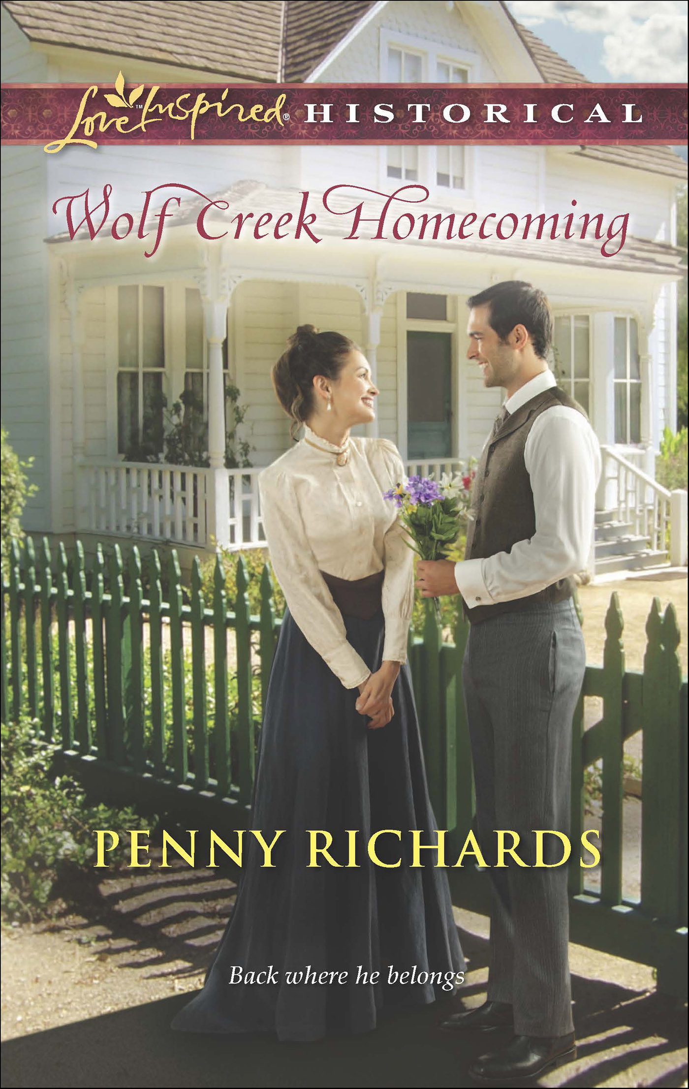 This image is the cover for the book Wolf Creek Homecoming