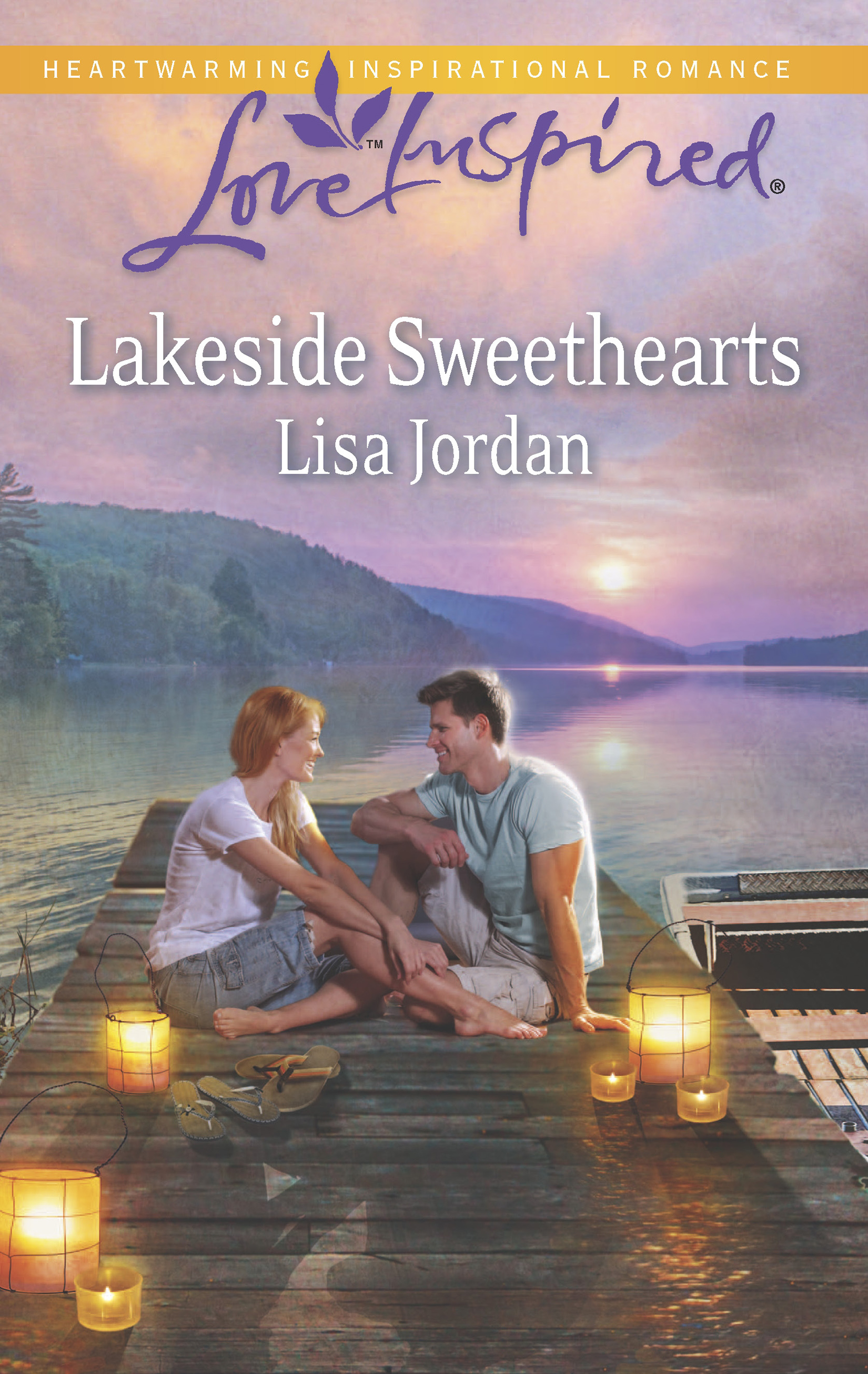 This image is the cover for the book Lakeside Sweethearts