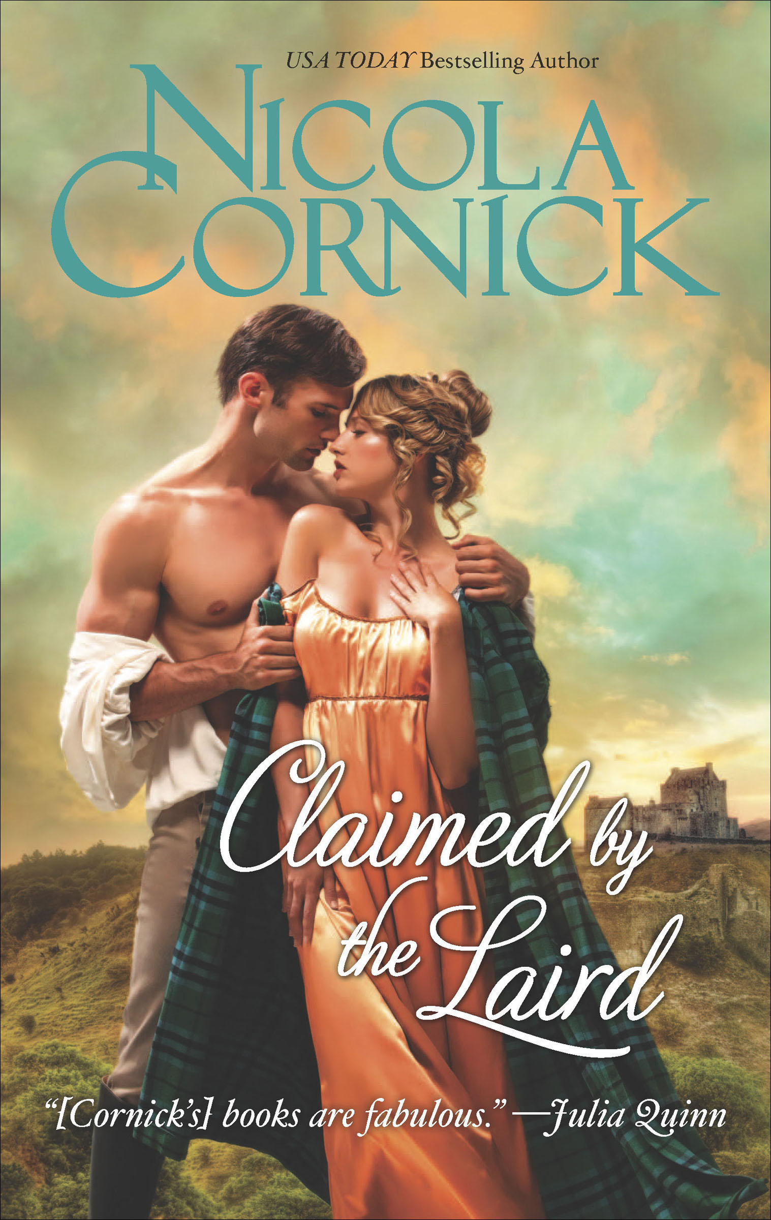 This image is the cover for the book Claimed by the Laird