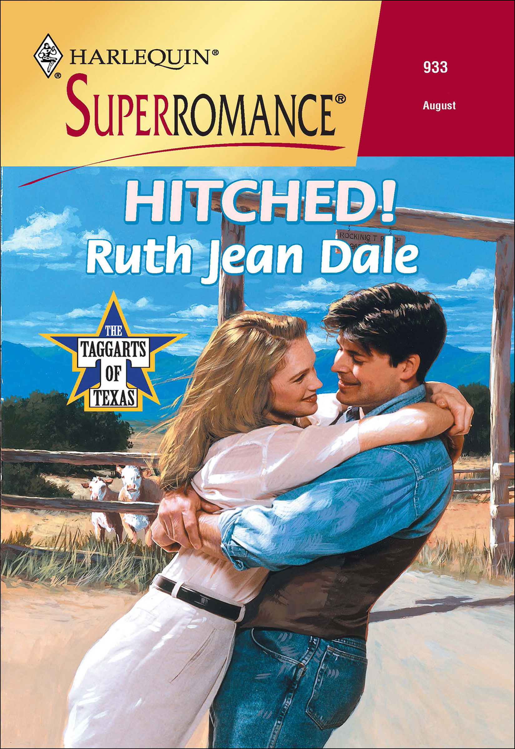 This image is the cover for the book Hitched!, The Taggarts of Texas
