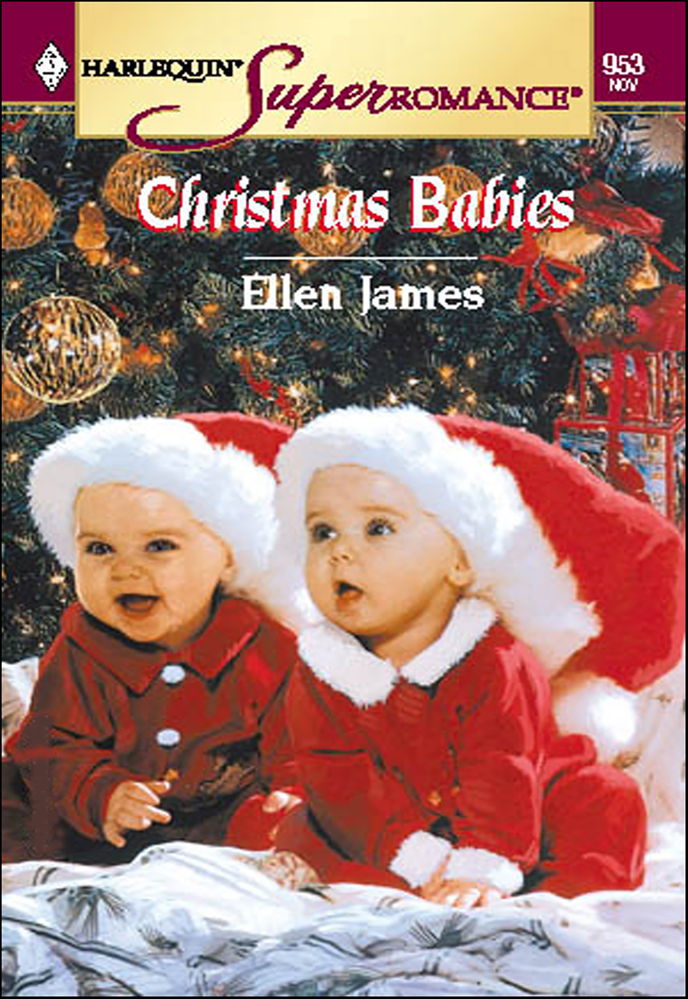 This image is the cover for the book Christmas Babies