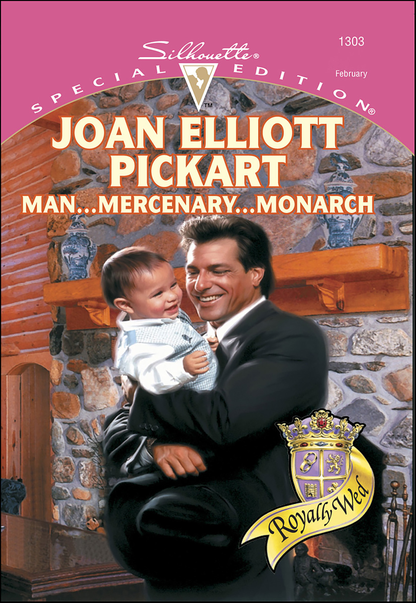 This image is the cover for the book Man . . . Mercenary . . . Monarch, Royally Wed