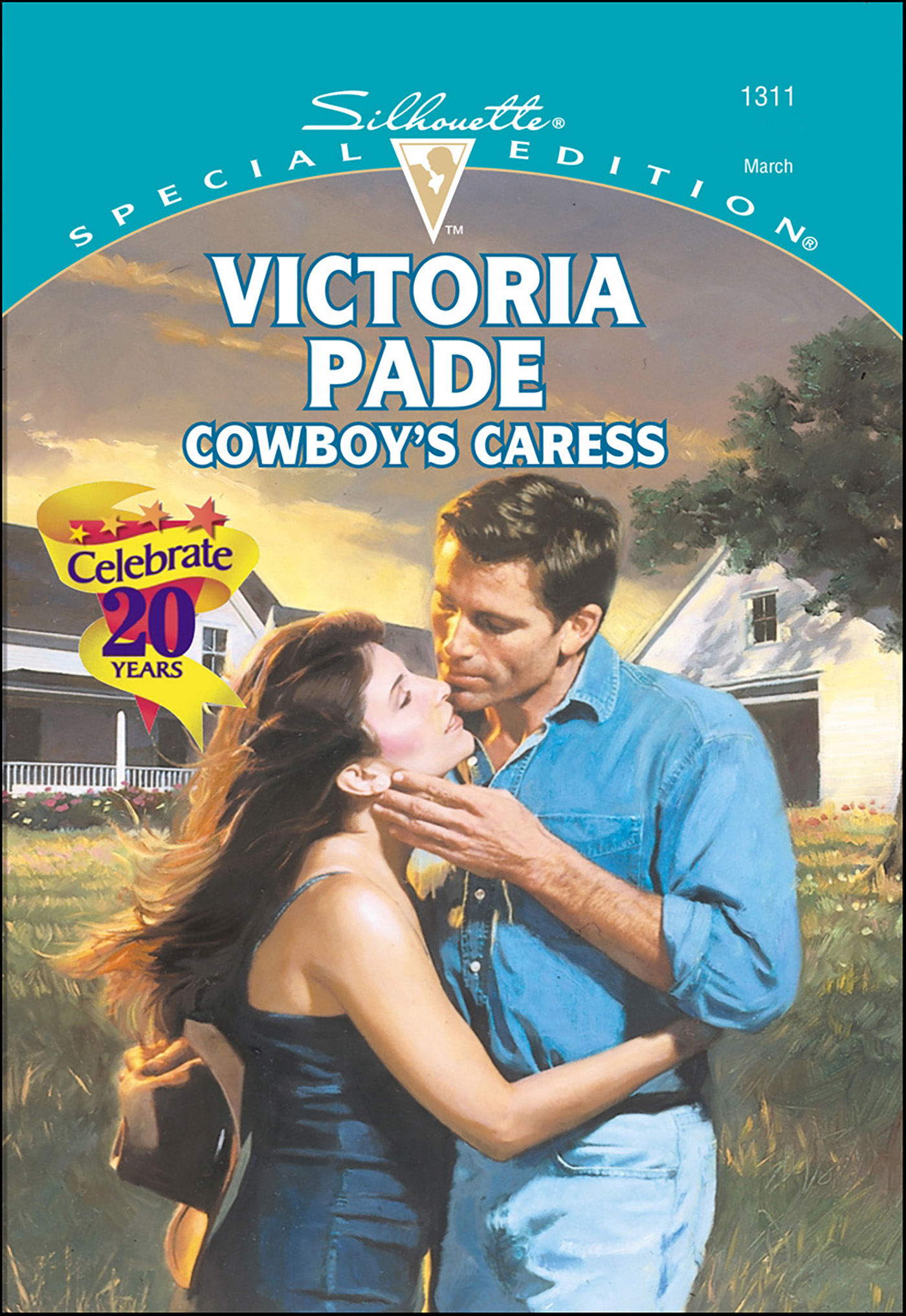 This image is the cover for the book Cowboy's Caress