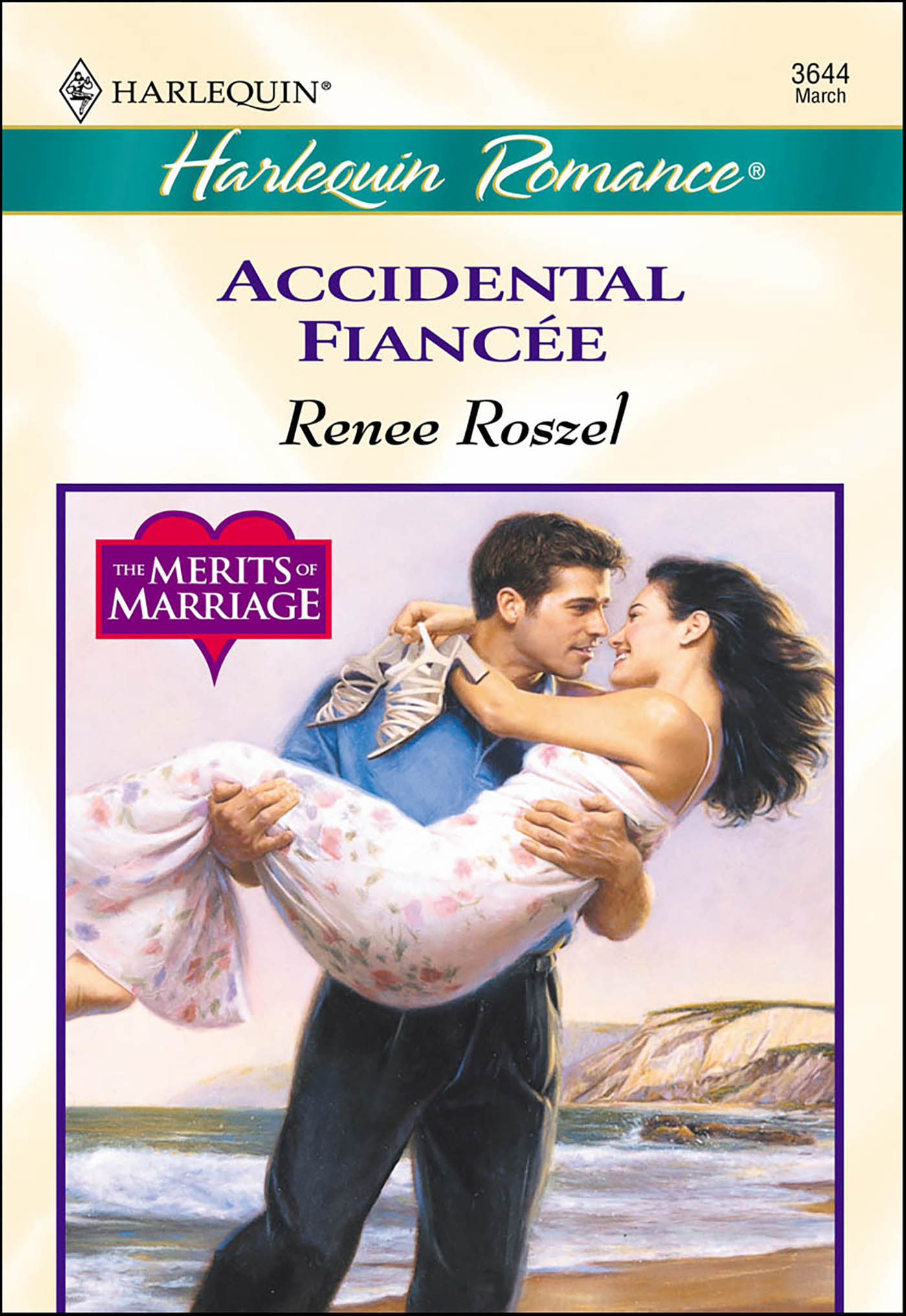 This image is the cover for the book Accidental Fiancée, The Merits of Marriage