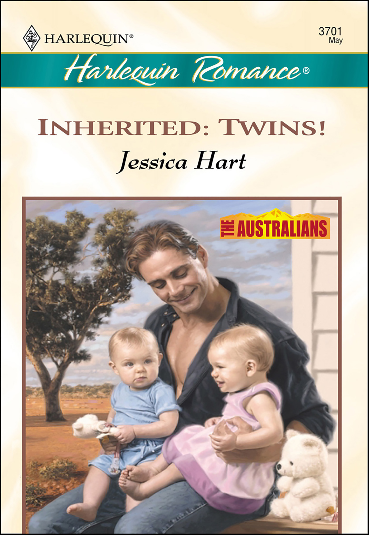 This image is the cover for the book Inherited: Twins!, The Australians