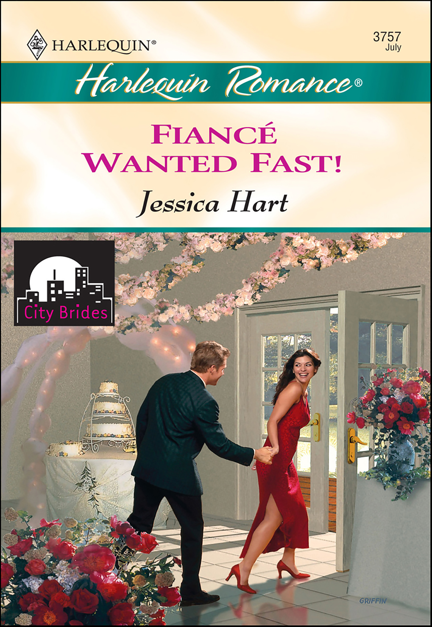This image is the cover for the book Fiancé Wanted Fast!, City Brides