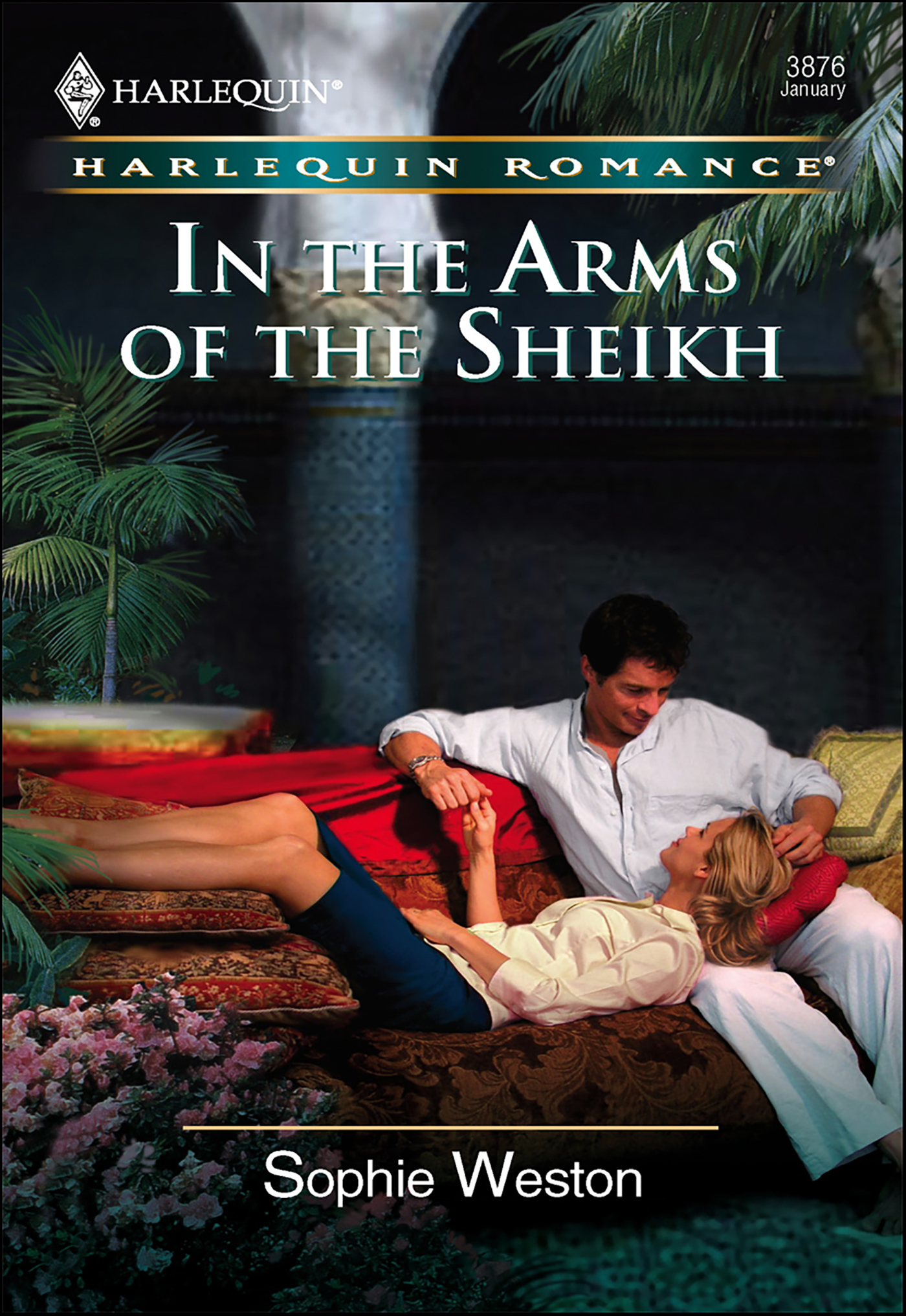 This image is the cover for the book In the Arms of the Sheikh