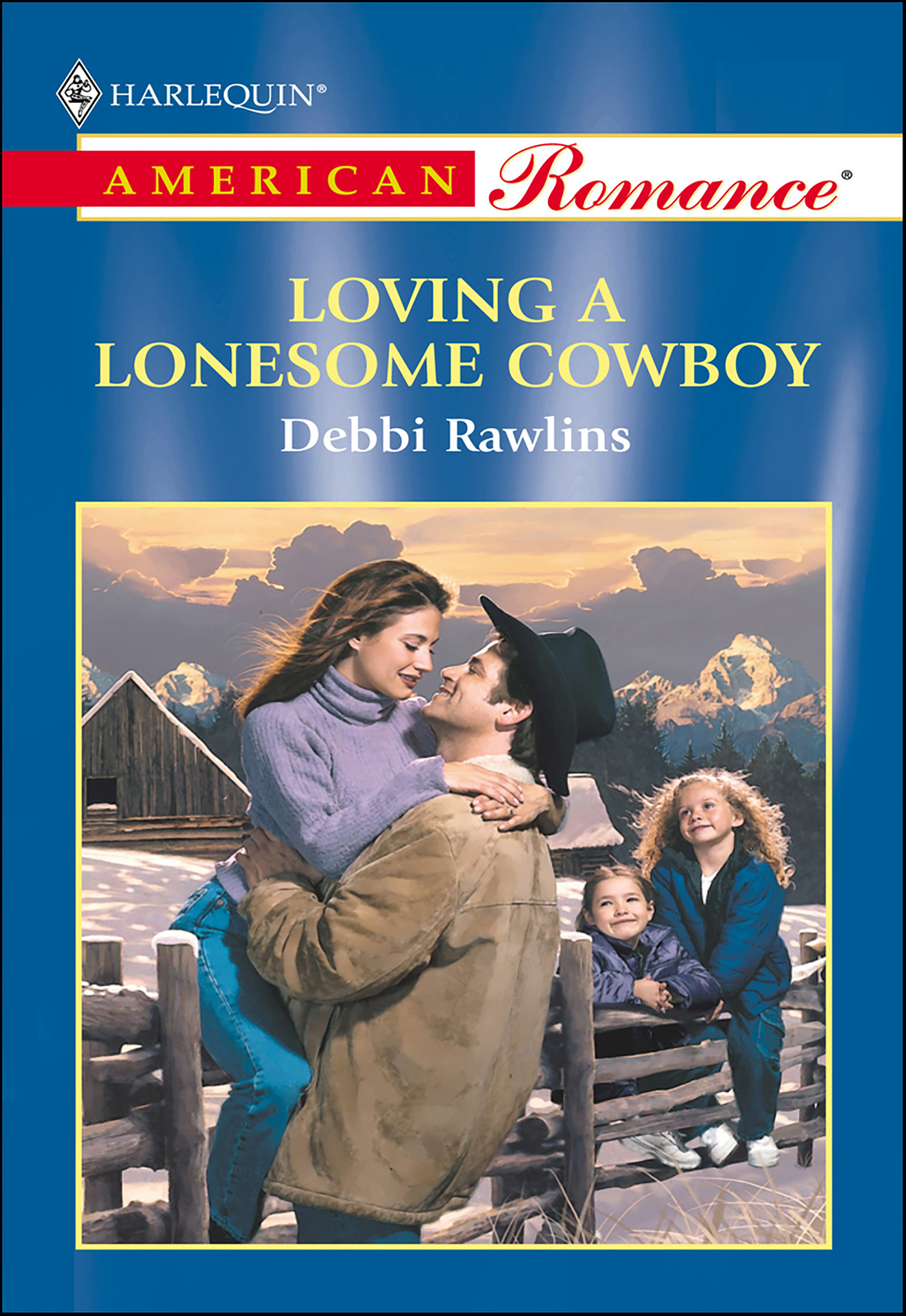 This image is the cover for the book Loving a Lonesome Cowboy