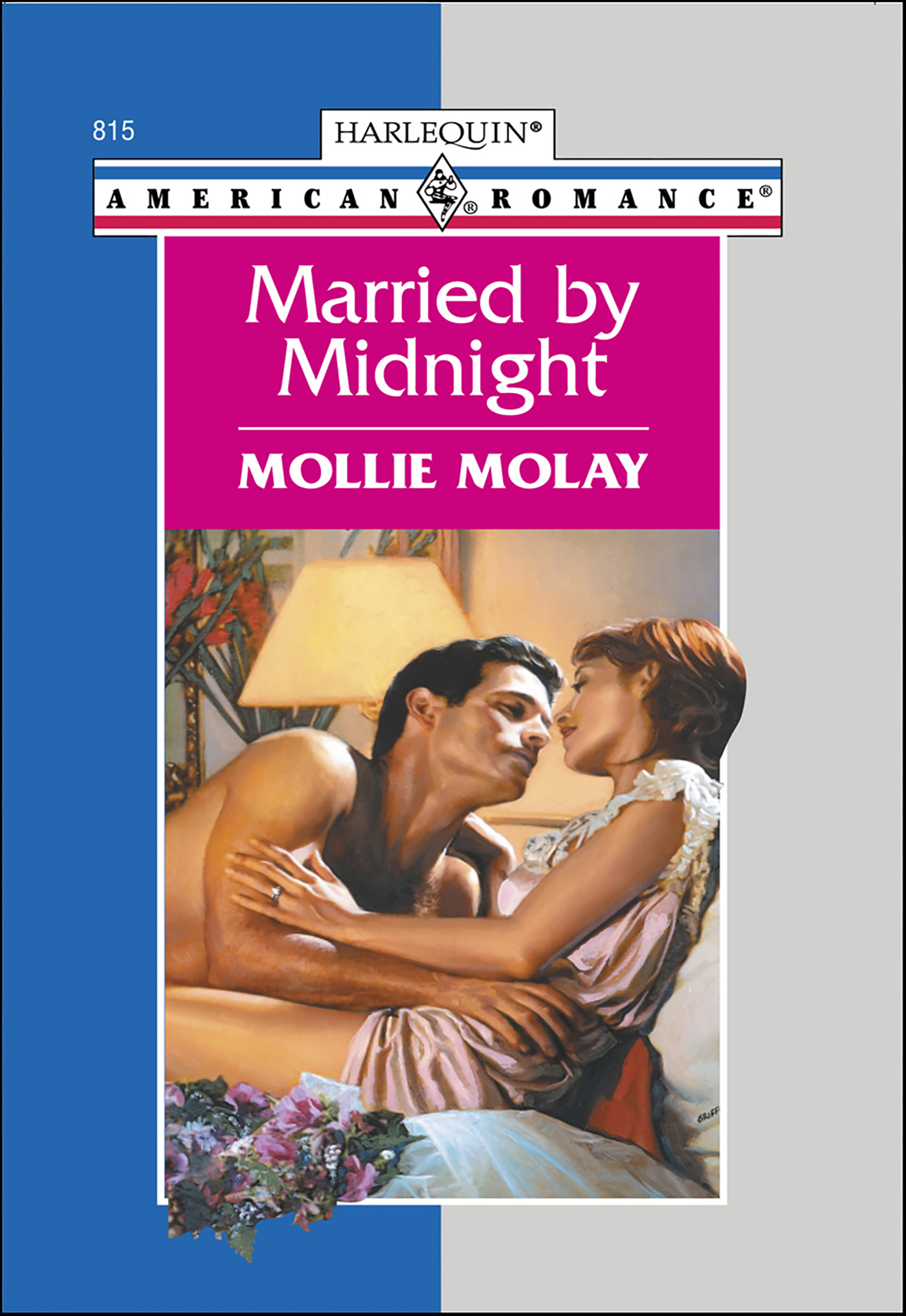 This image is the cover for the book Married by Midnight