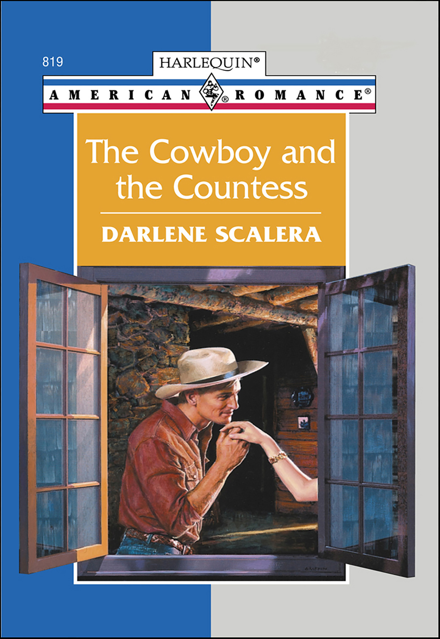 This image is the cover for the book Cowboy and the Countess