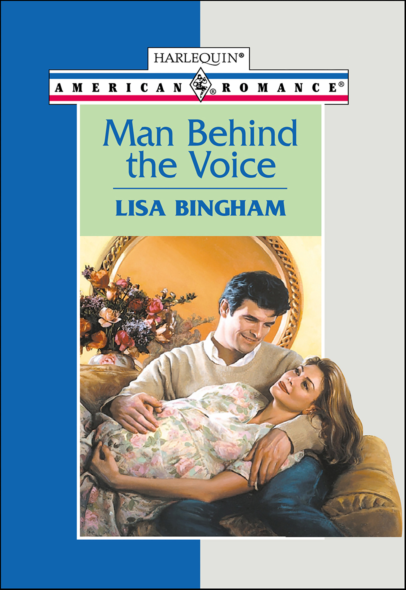This image is the cover for the book Man Behind the Voice