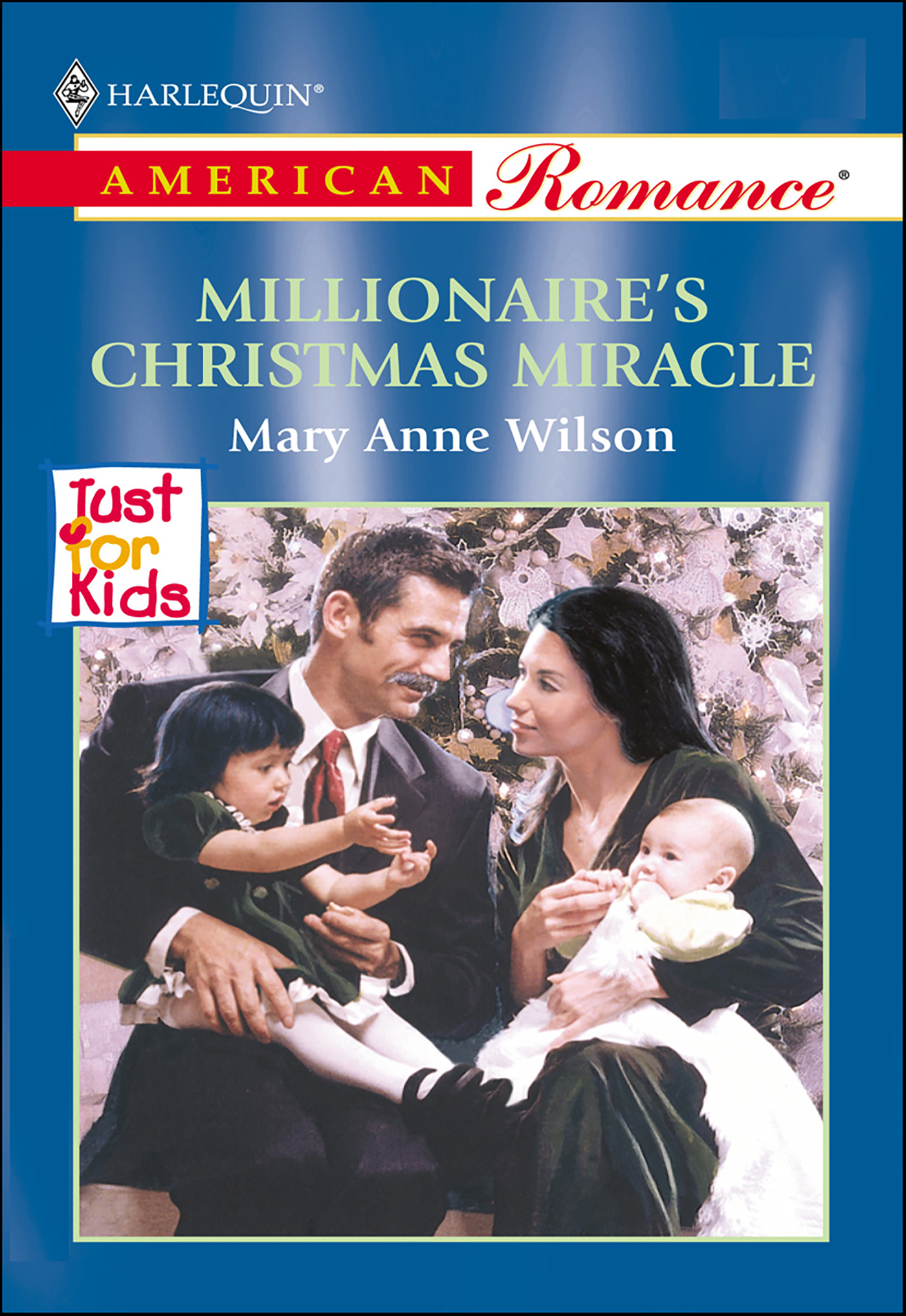 This image is the cover for the book Millionaire's Christmas Miracle, Just for Kids