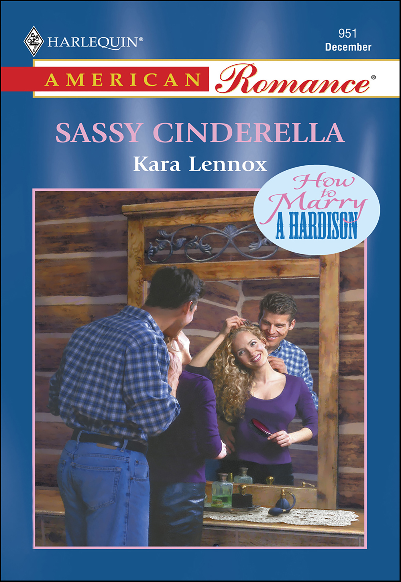 This image is the cover for the book Sassy Cinderella, How to Marry a Hardison