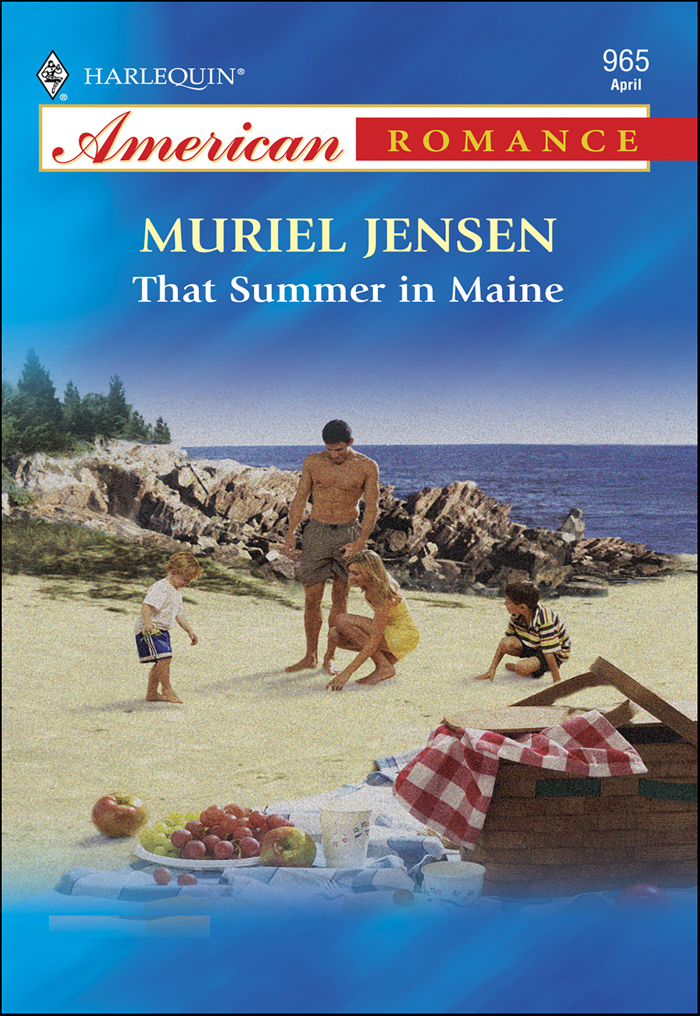This image is the cover for the book That Summer in Maine