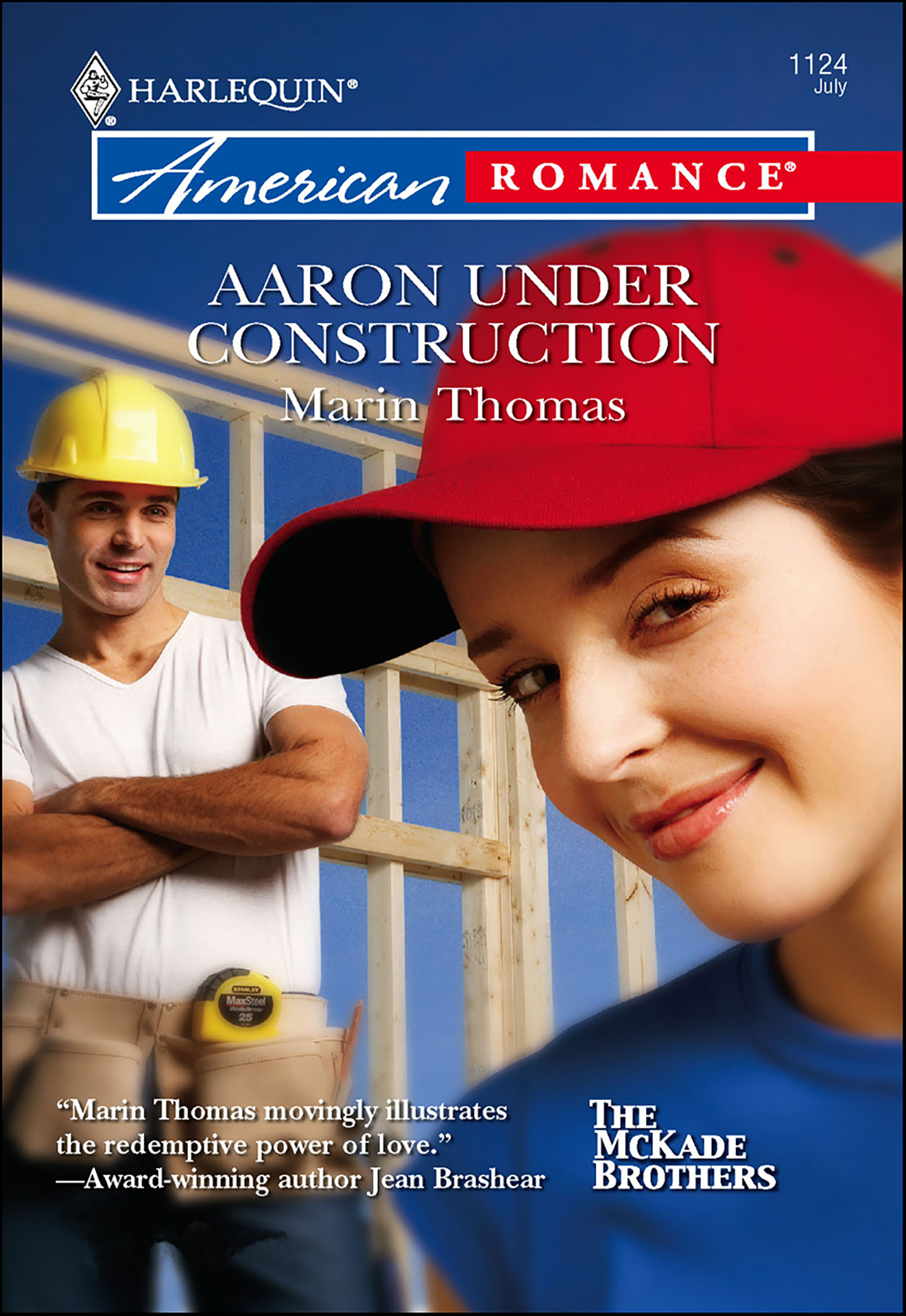 This image is the cover for the book Aaron Under Construction, The McKade Brothers