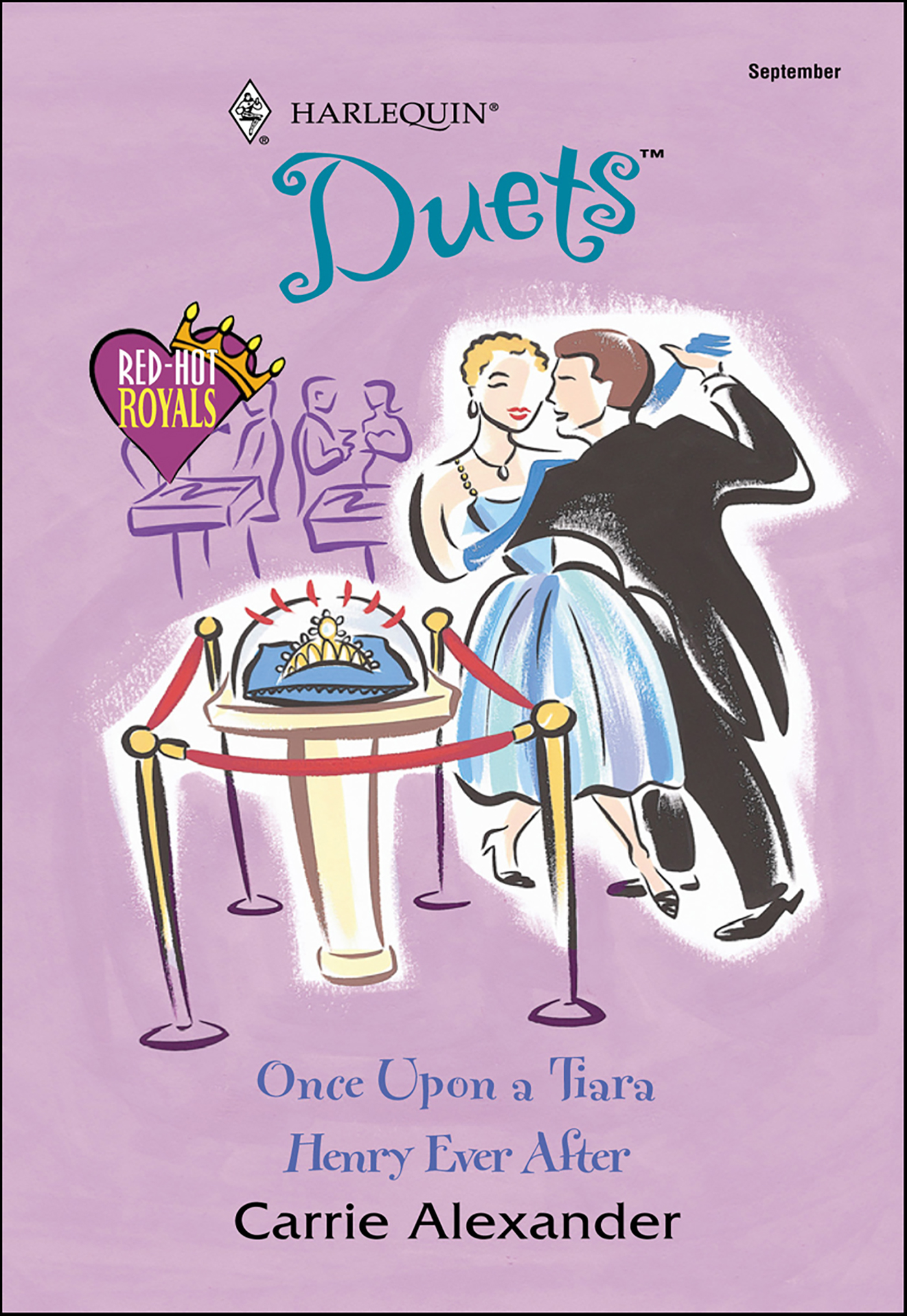 This image is the cover for the book Once Upon a Tiara and Henry Ever After, Red-Hot Royals