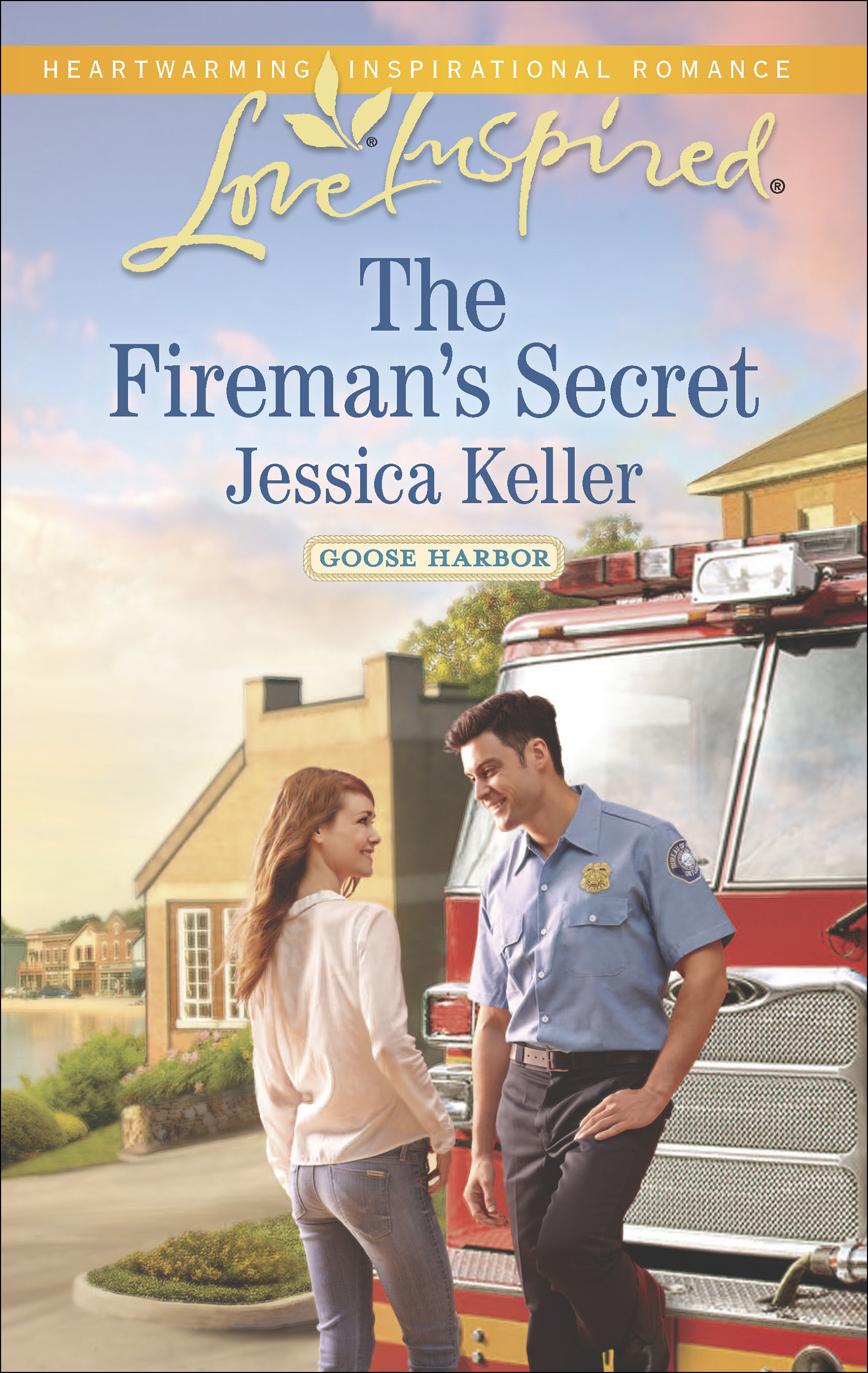 This image is the cover for the book Fireman's Secret, Goose Harbor