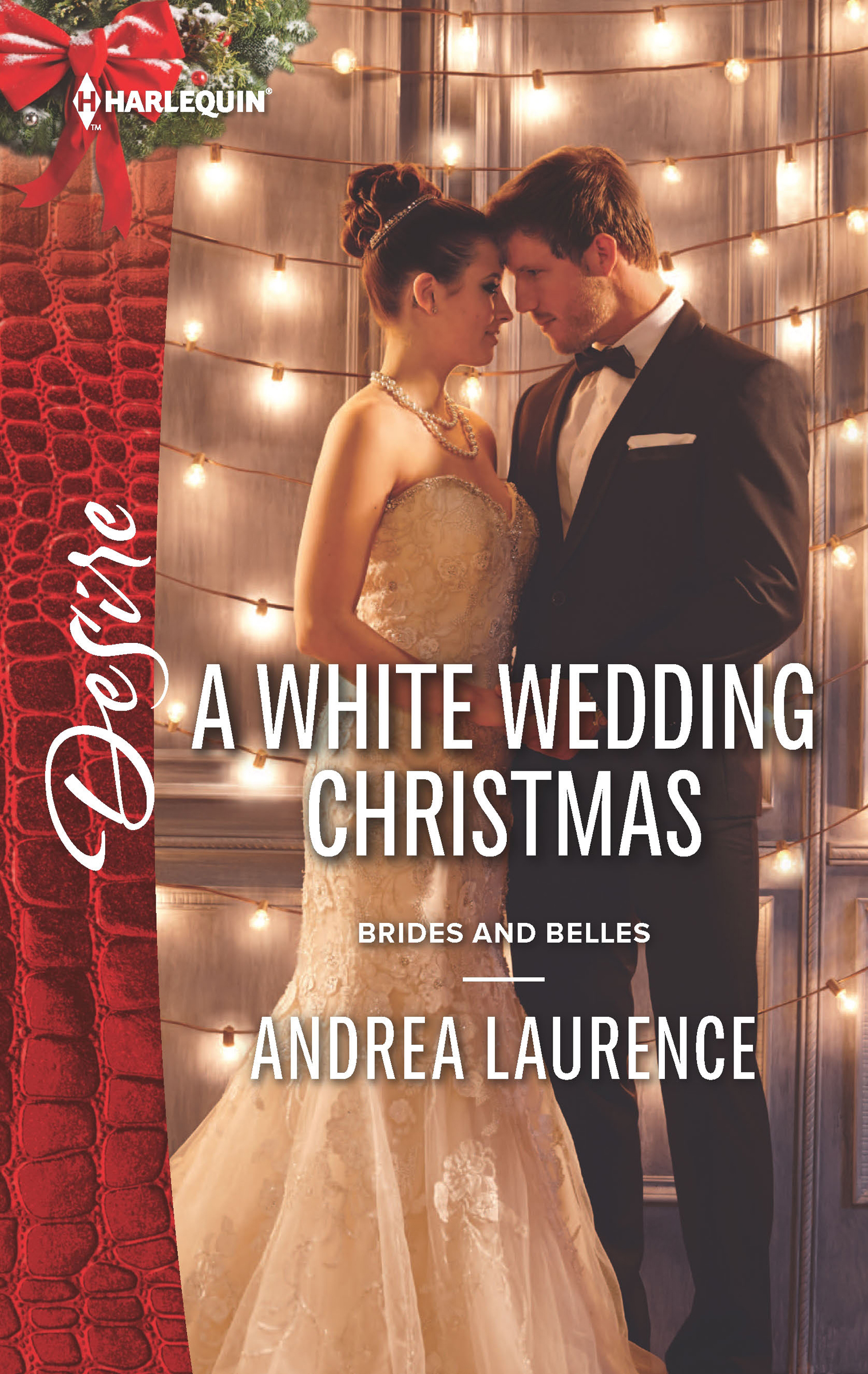 This image is the cover for the book White Wedding Christmas, Brides and Belles