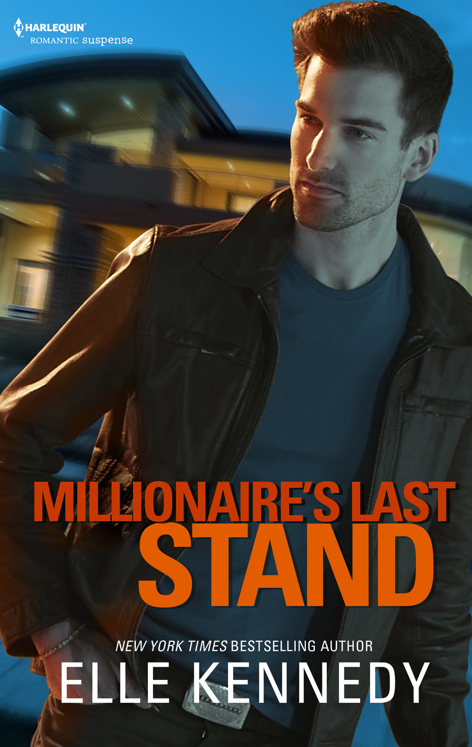 This image is the cover for the book Millionaire's Last Stand, Small-Town Scandals