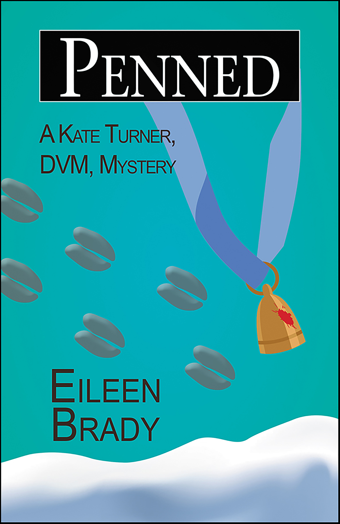 This image is the cover for the book Penned, Kate Turner, DVM, Mysteries