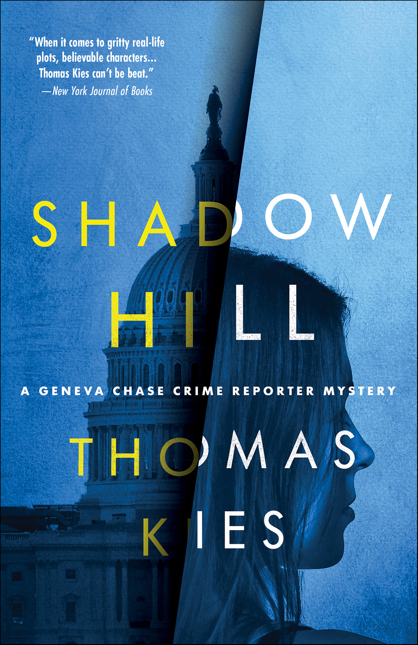 This image is the cover for the book Shadow Hill, Geneva Chase Crime Reporter Mysteries