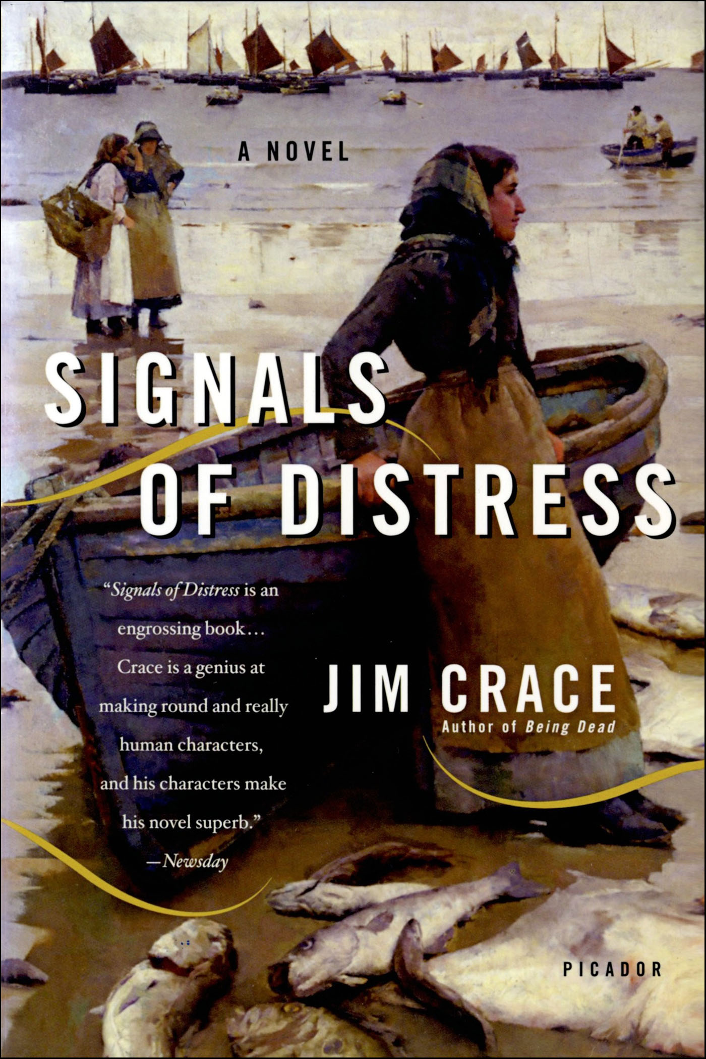 This image is the cover for the book Signals of Distress