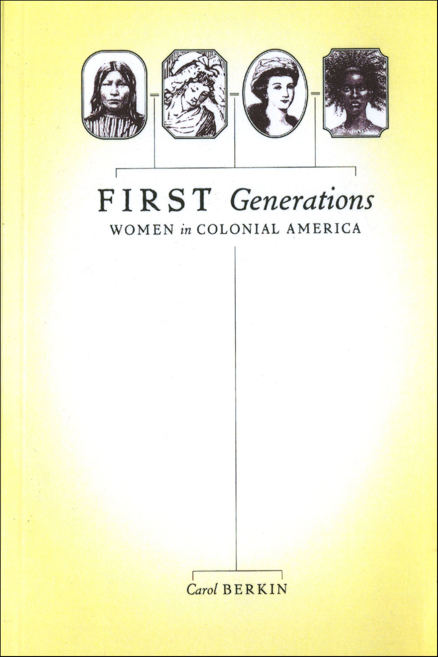 This image is the cover for the book First Generations