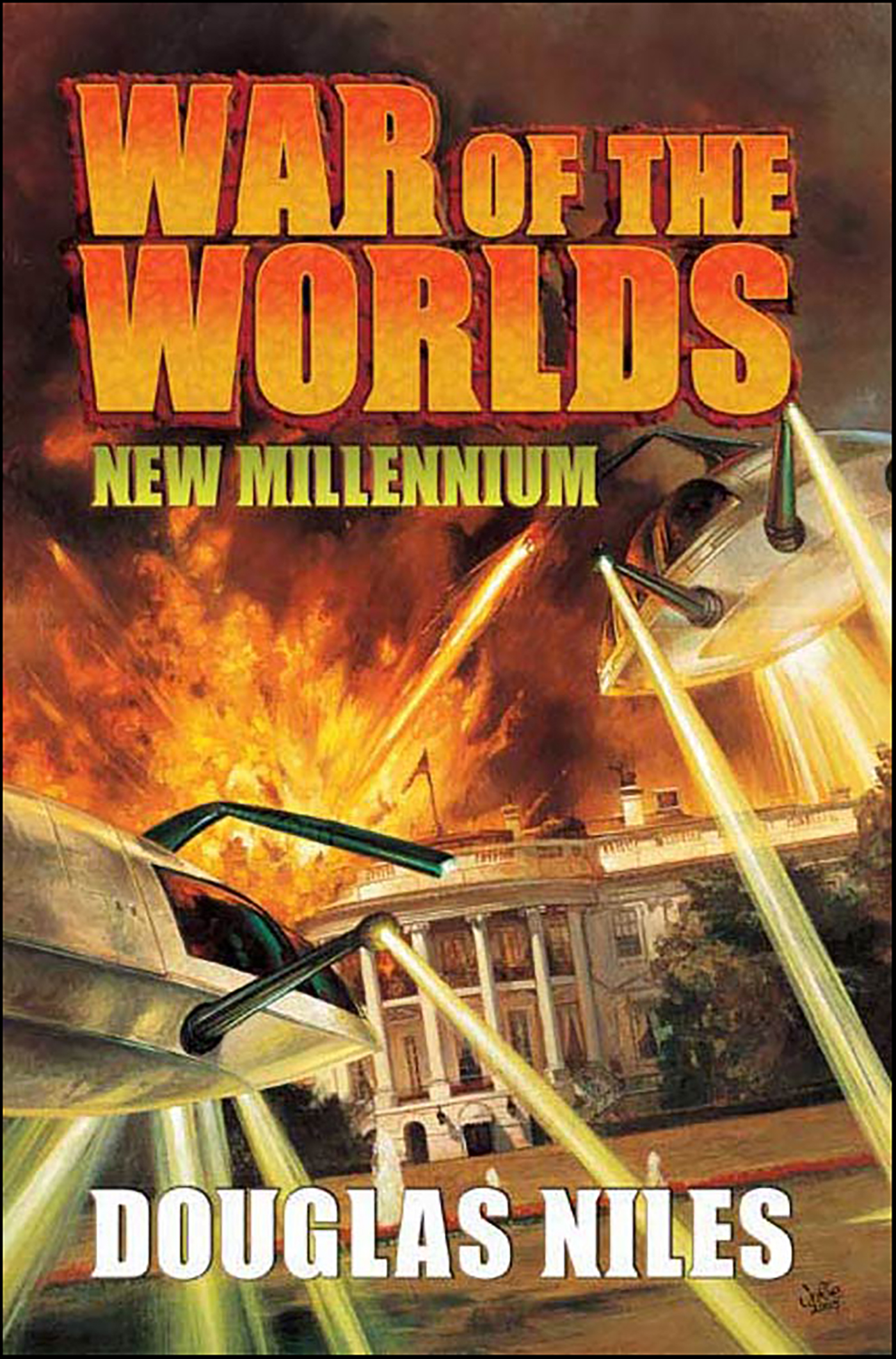 This image is the cover for the book War of the Worlds: New Millennium