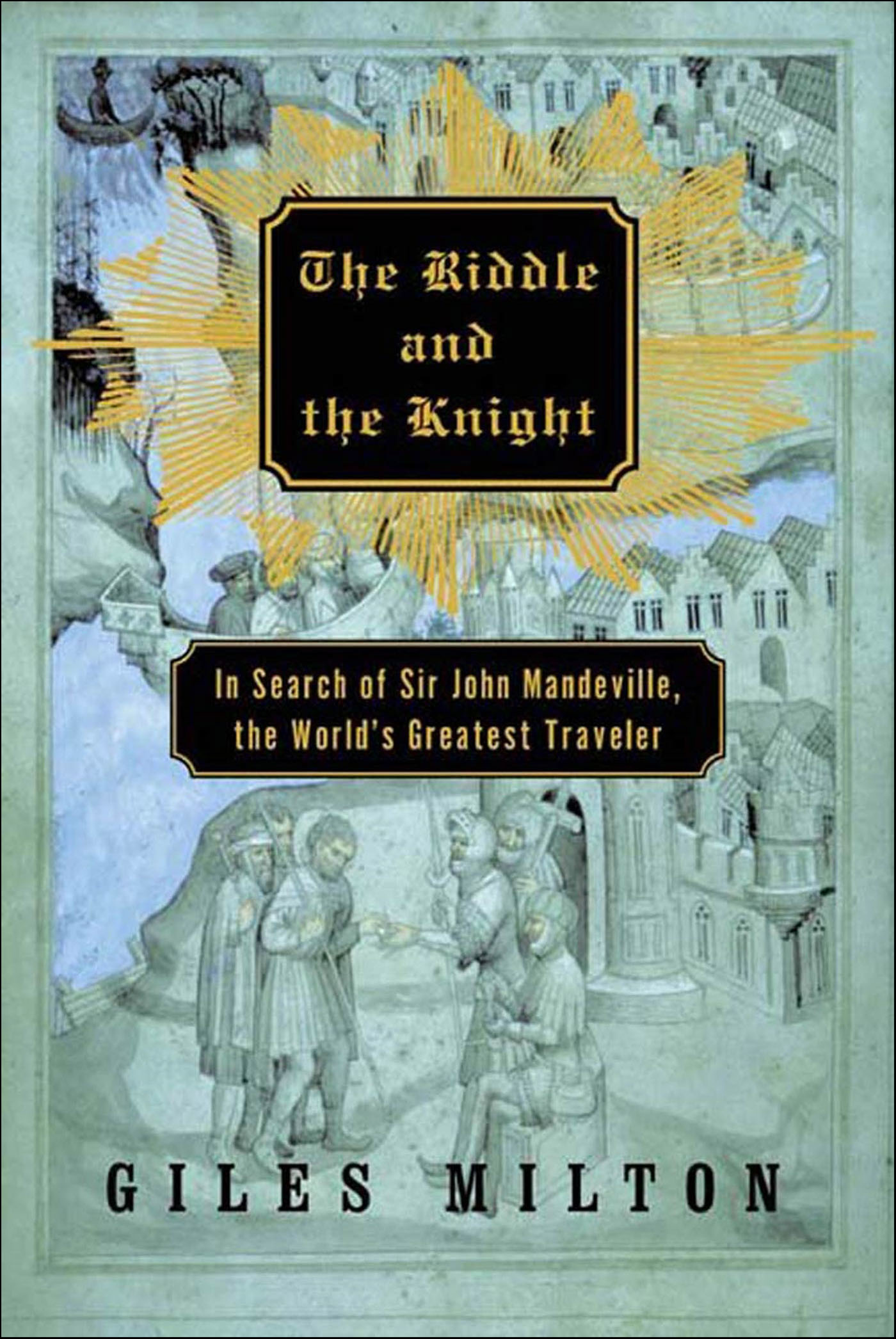 This image is the cover for the book The Riddle and the Knight