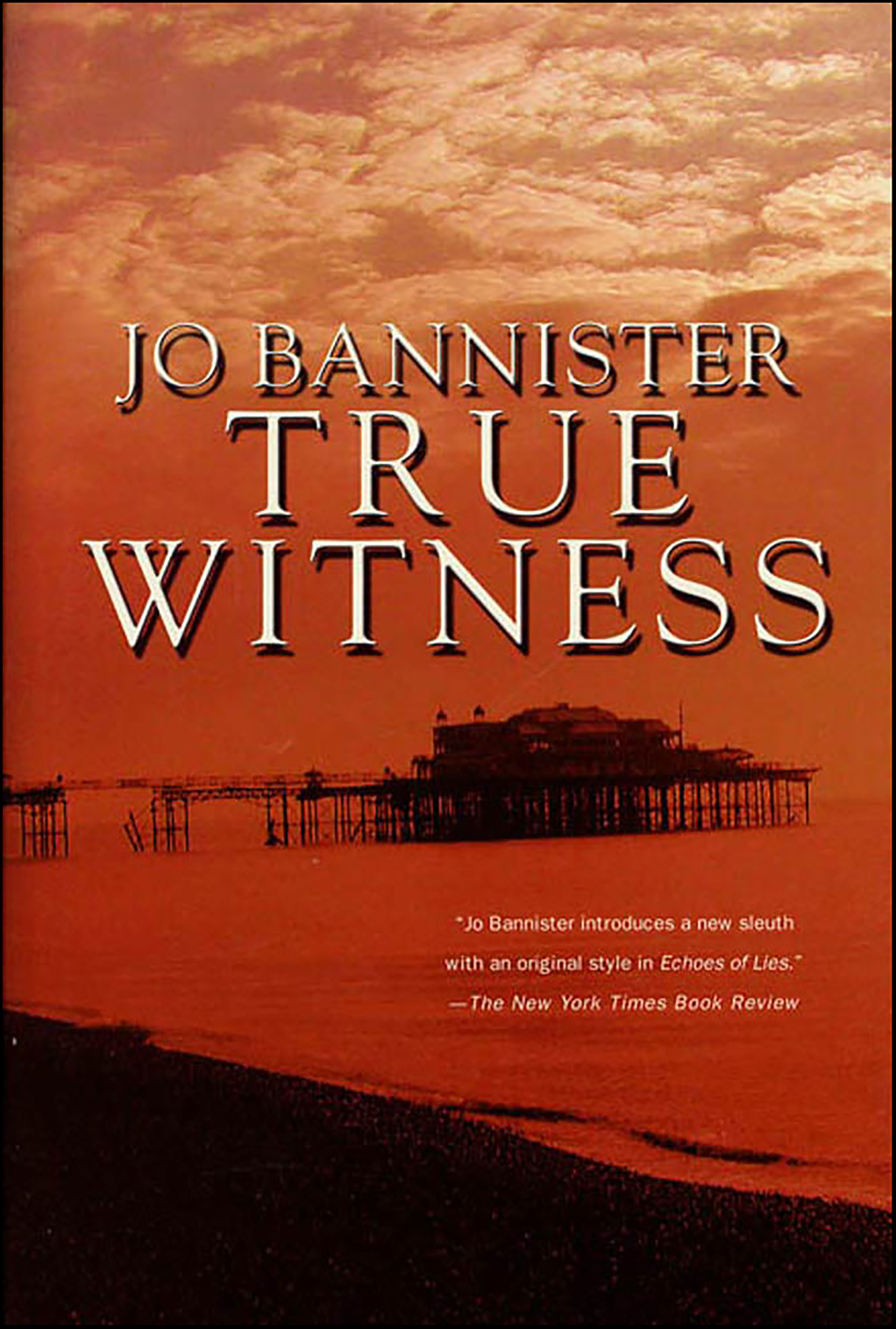 This image is the cover for the book True Witness, Brodie Farrell Mysteries