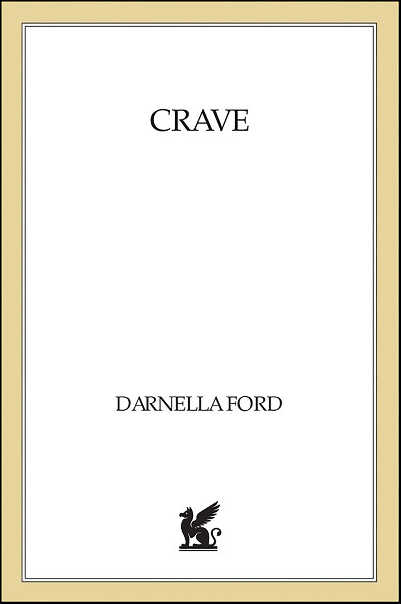 This image is the cover for the book Crave