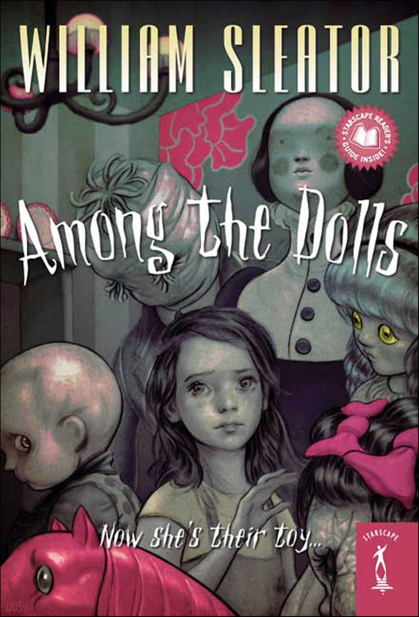 This image is the cover for the book Among the Dolls