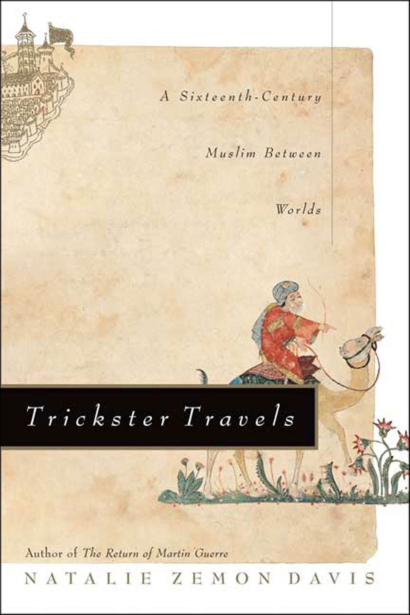 This image is the cover for the book Trickster Travels