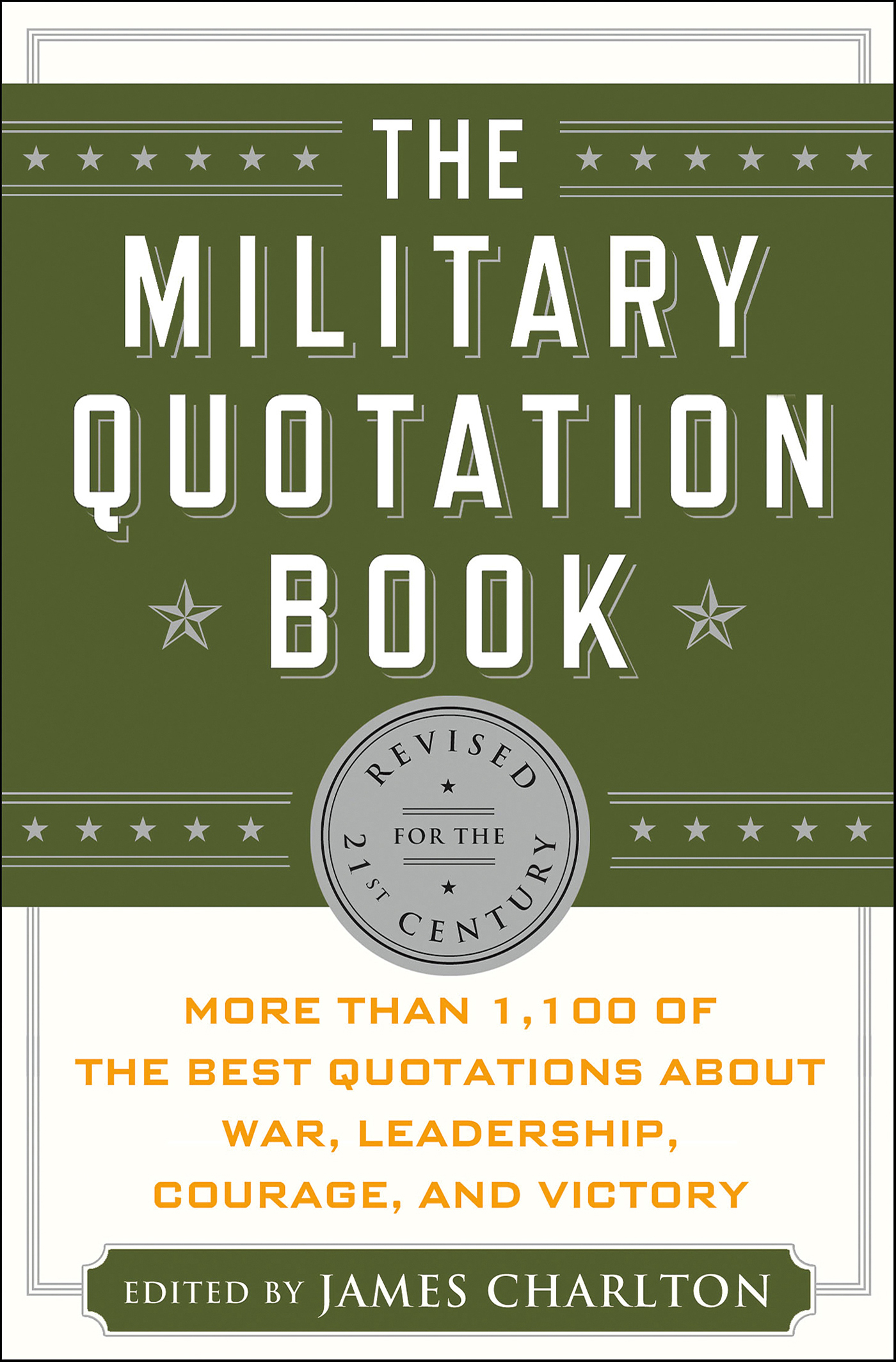 This image is the cover for the book Military Quotation Book