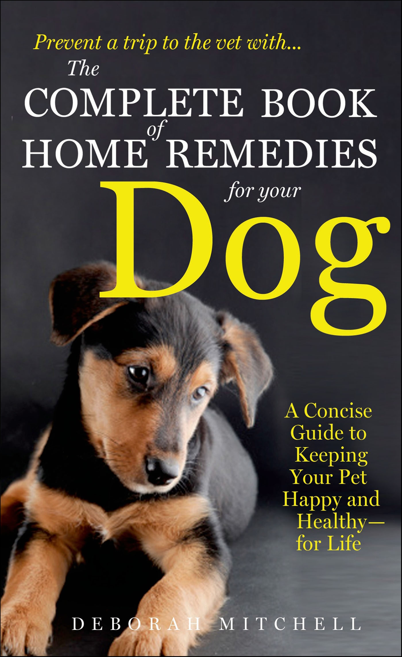 This image is the cover for the book The Complete Book of Home Remedies for Your Dog