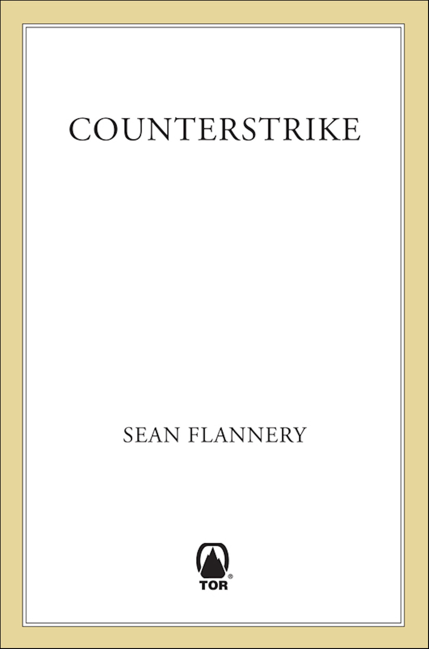 This image is the cover for the book Counterstrike